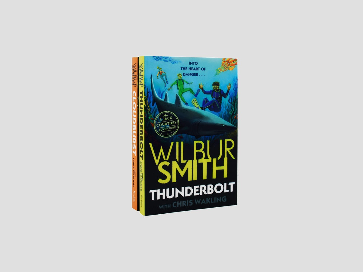 Jack Courtney Adventures 2 Books Set (Thunderbolt, Cloudburst) - Young Adult