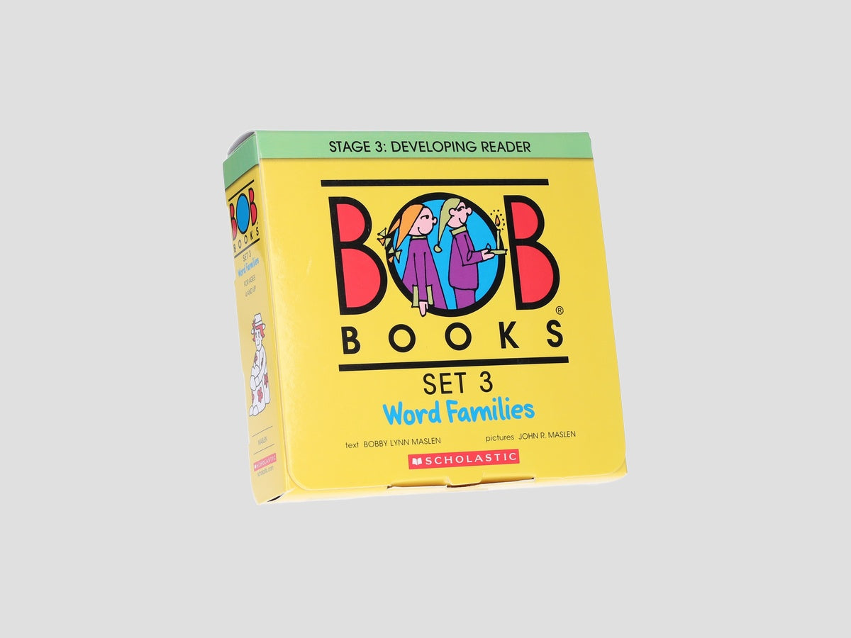Bob Books Set 3: Word Families (Stage 3: Developing Reader) 10 Books Collection Set - Ages 4+