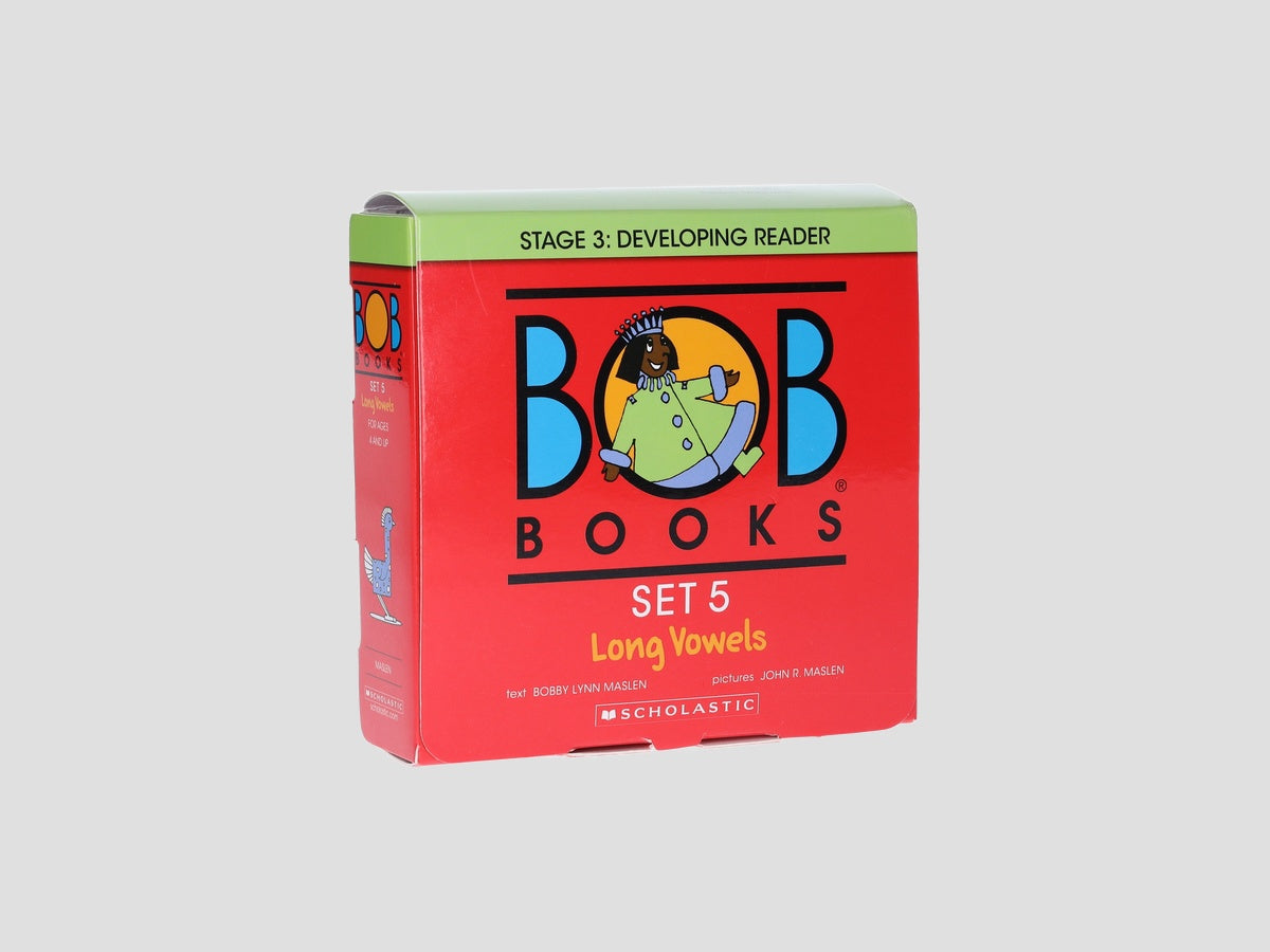 Bob Books Set 5: Long Vowels (Stage 3: Developing Readers) Collection - Ages 4+