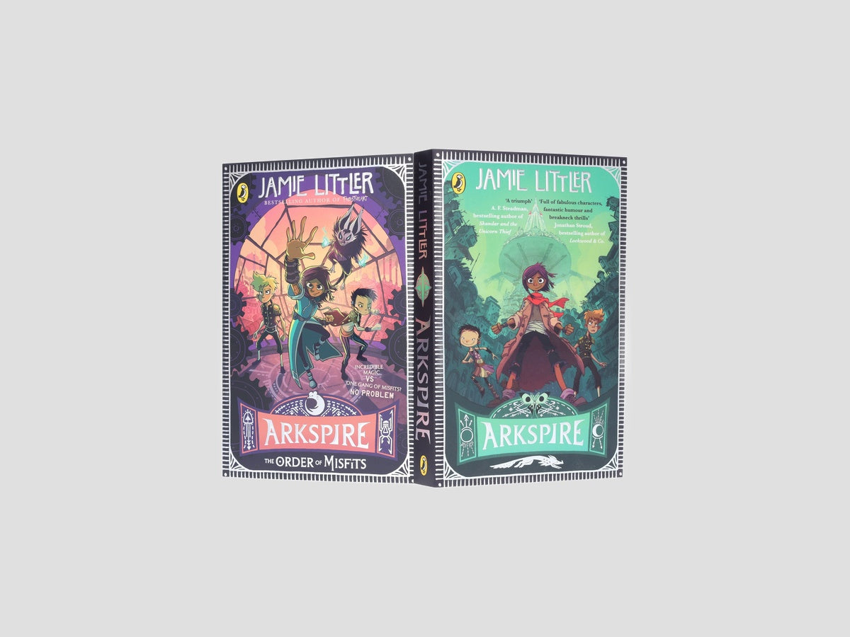 Arkspire Series: An Epic Illustrated Adventure 2 Books Collection Set - Ages 8-13