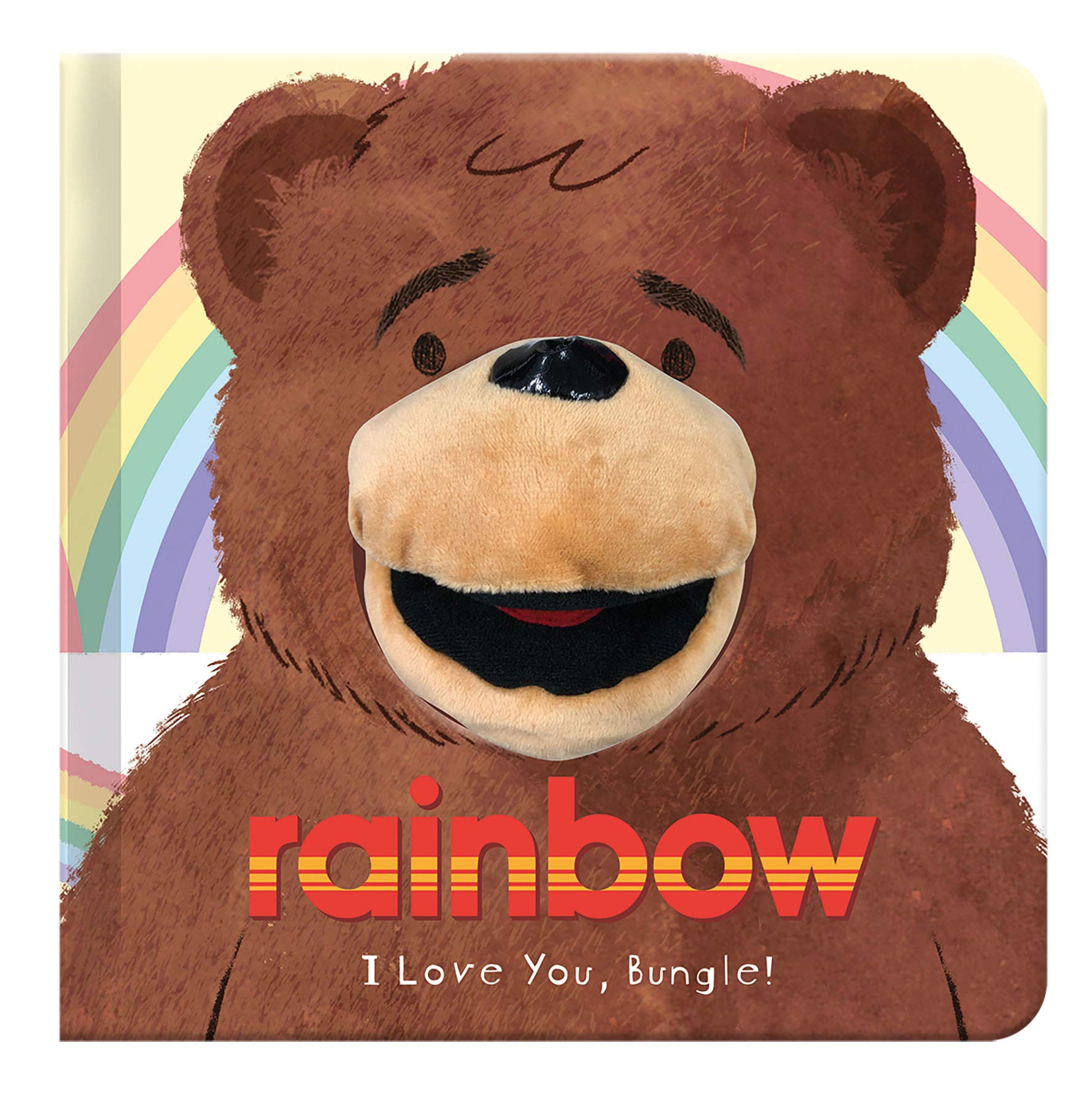 Rainbow I Love You, Bungle! Hand Puppet Book by Kellie Jones - Ages 3-5 - Board Books