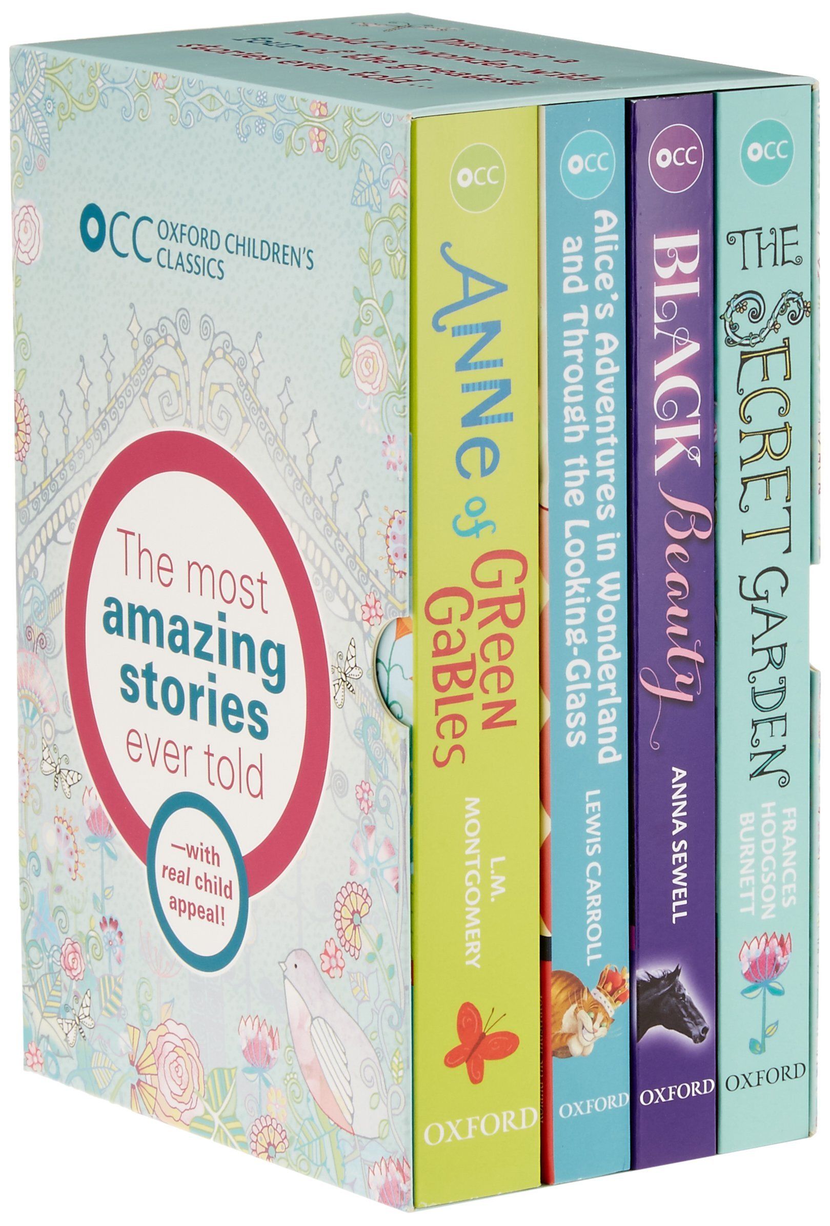 Oxford Children Classics World of Wonder 4 Books Set By Lewis Carroll - Age 7-9 - Paperback
