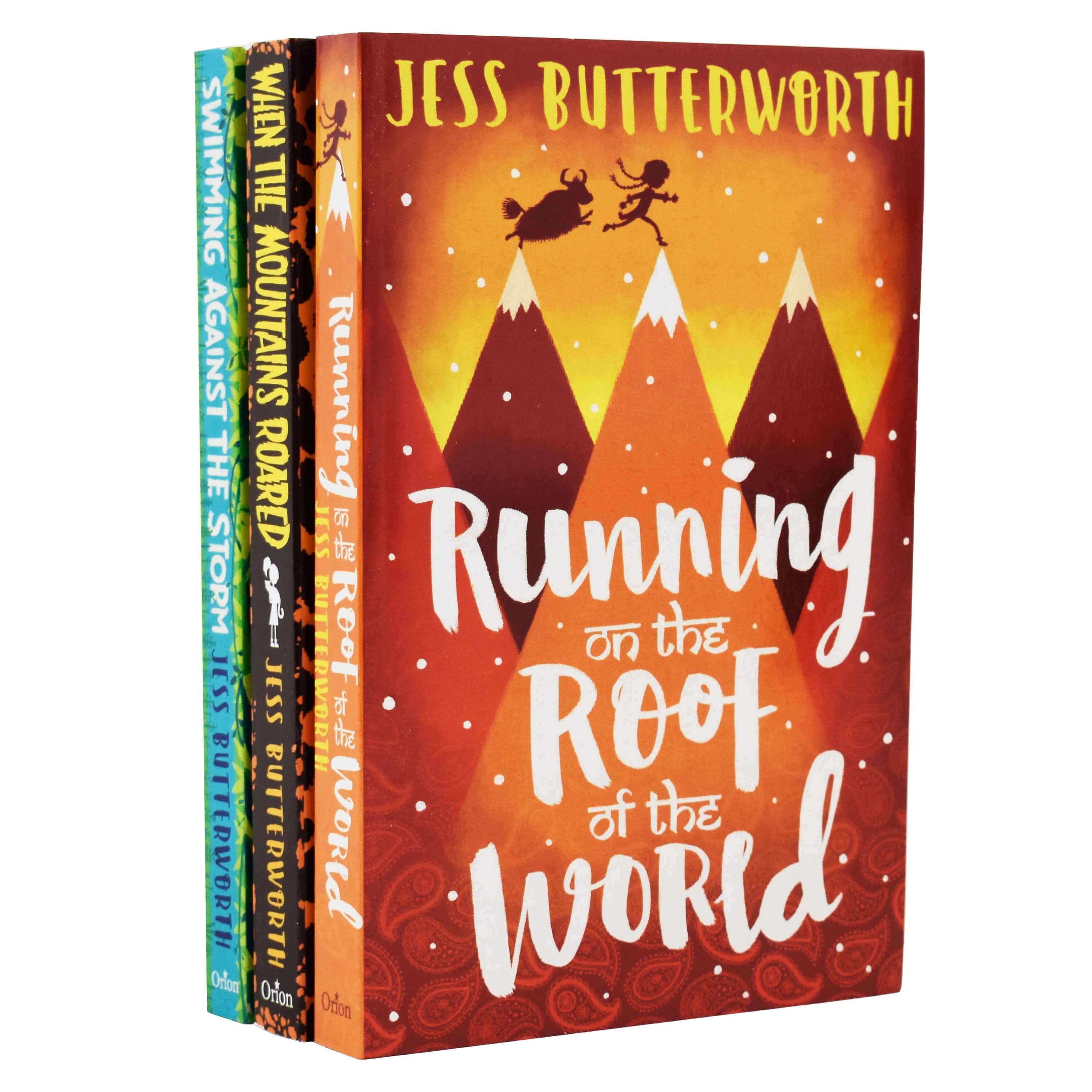 Jess Butterworth Collection 3 Books Set (Running on the Roof and MORE) - Ages 9-14 - Paperback