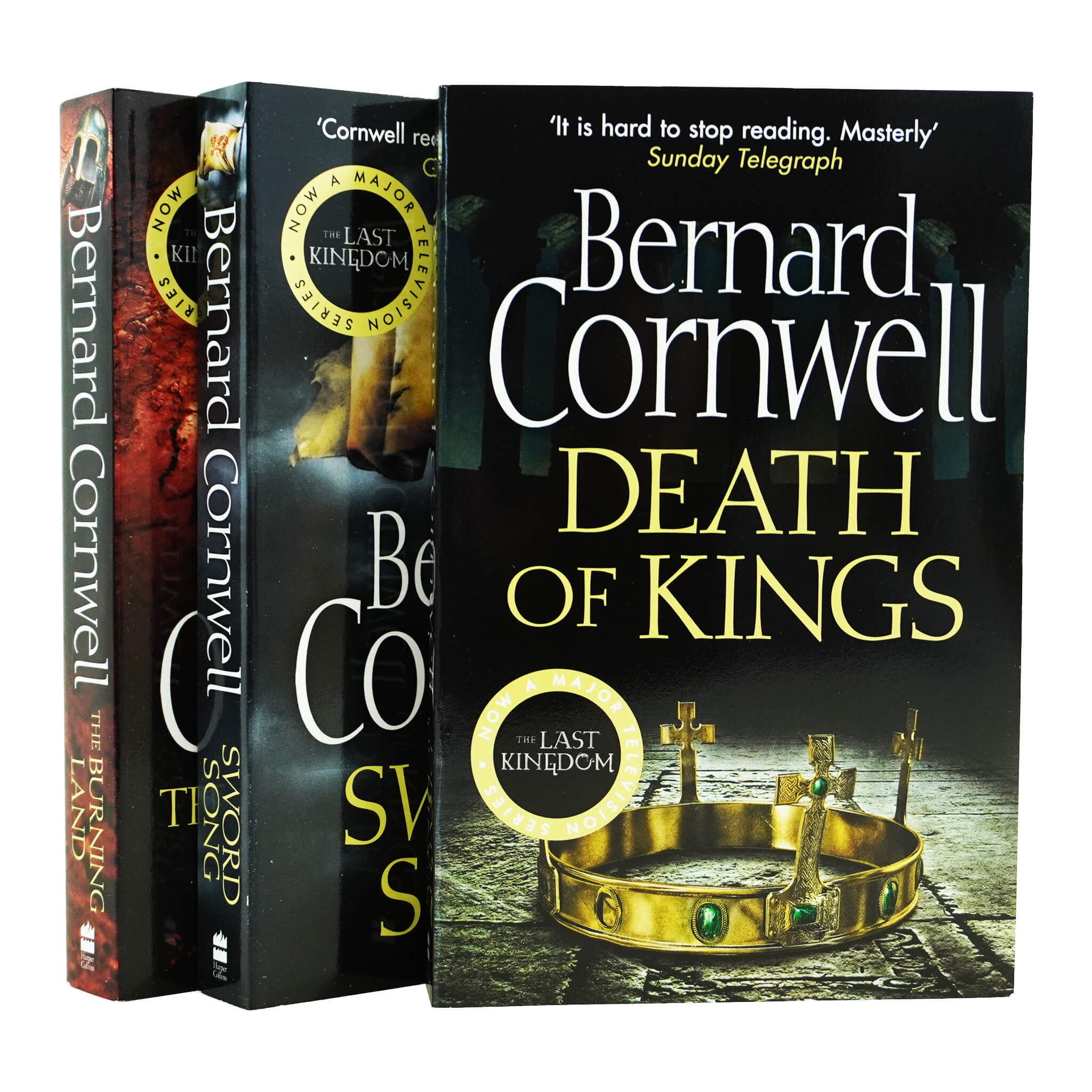 The Last Kingdom Series 4-6 by Bernard Cornwell 3 book set Collection - Fiction - Paperback