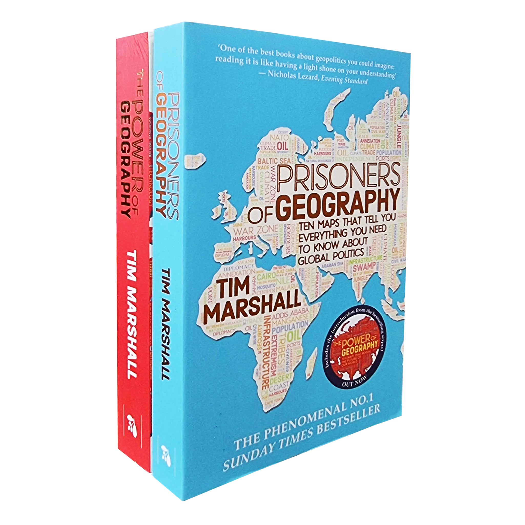Prisoners/The Power of Geography by Tim Marshall 2 Books Collection Set - Non Fiction - Paperback