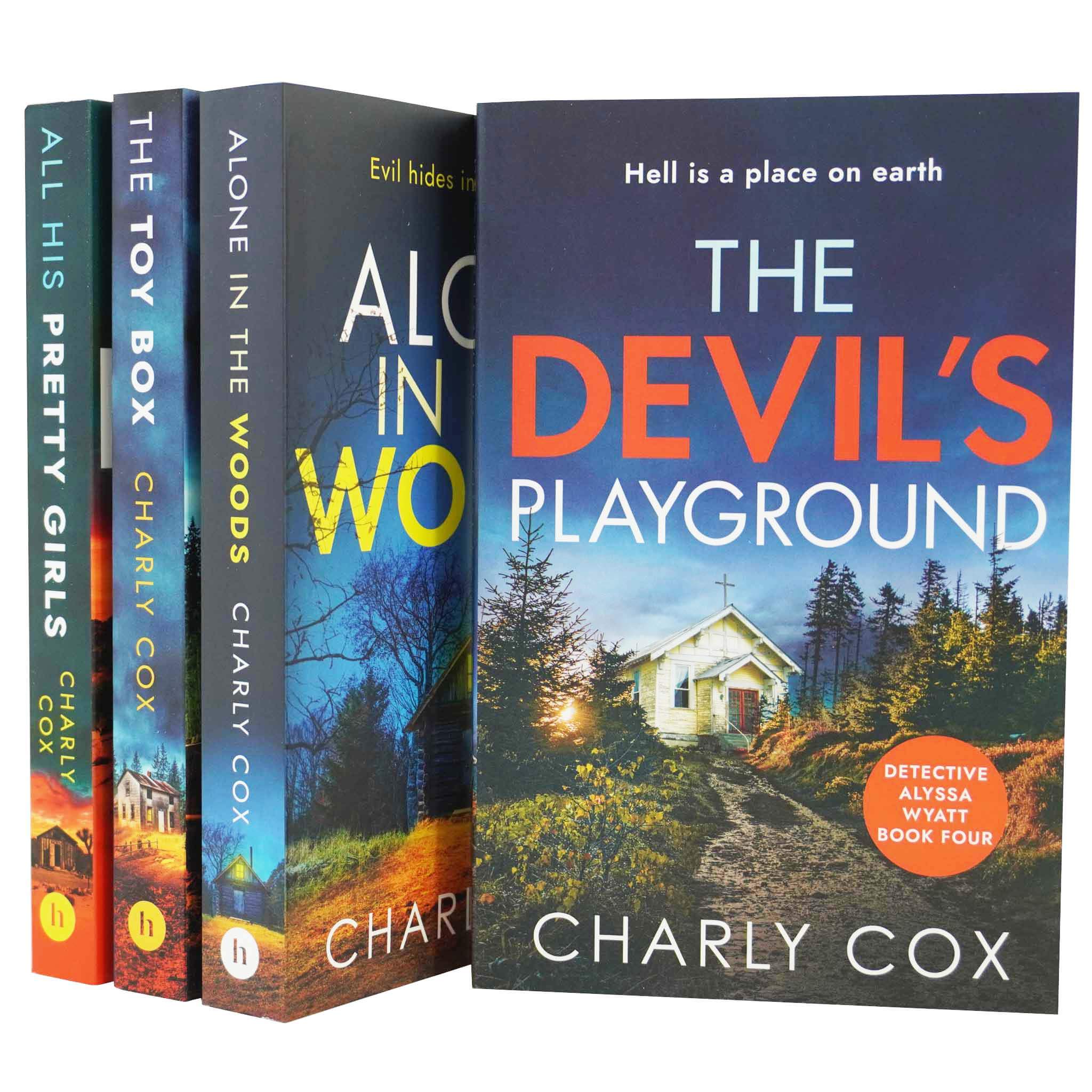 Detective Alyssa Wyatt Series 4 Books Collection Set By Charly Cox - Fiction - Paperback