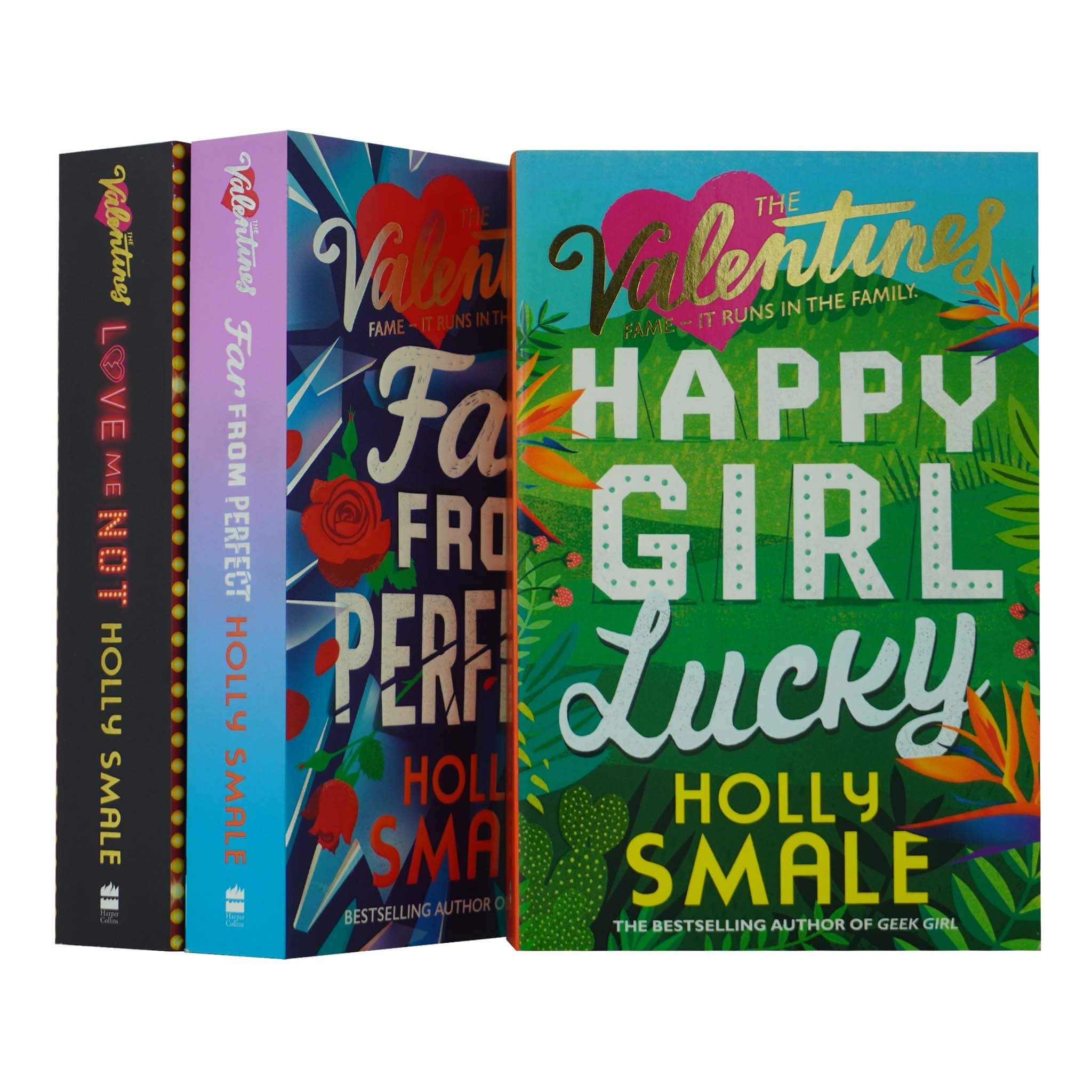 The Valentines Series 3 Books Collection Set By Holly Smale - Ages 11 years and up - Paperback