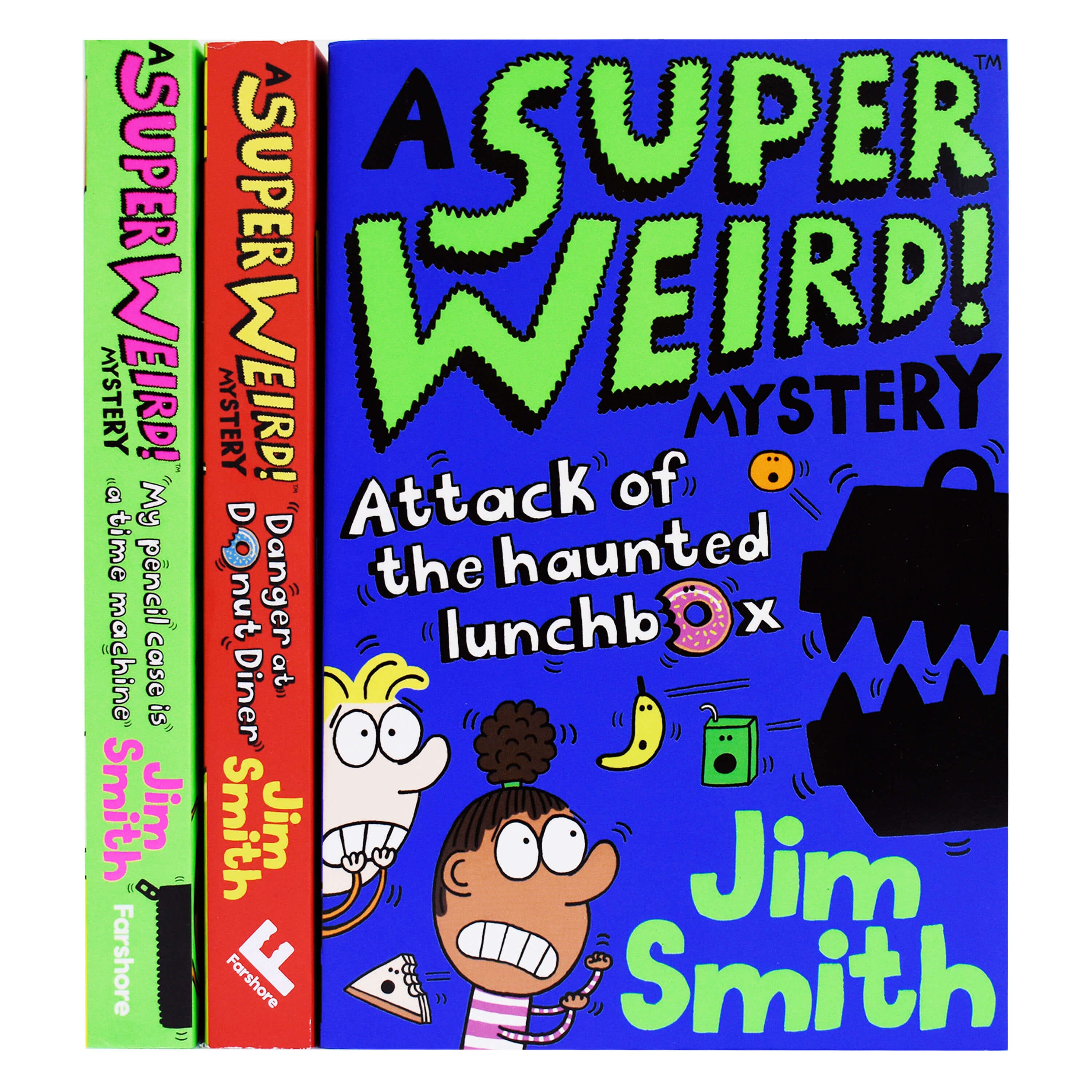 A Super Weird! Mystery Series by Jim Smith 3 Books Collection Set - Ages 7-11 - Paperback