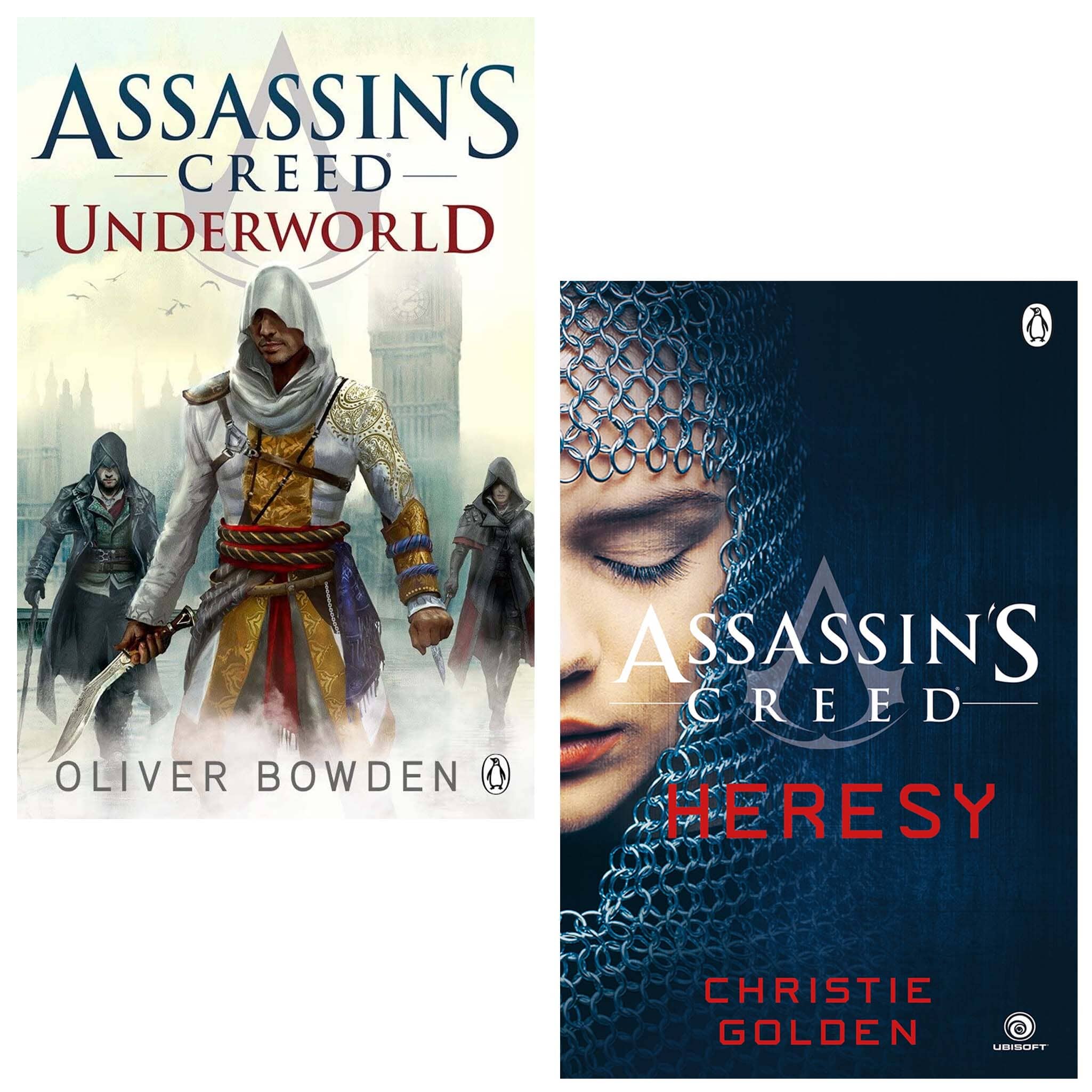 Assassin's Creed Series by Oliver Bowden & Christie Golden 2 Books Collection Set - Fiction - Paperback