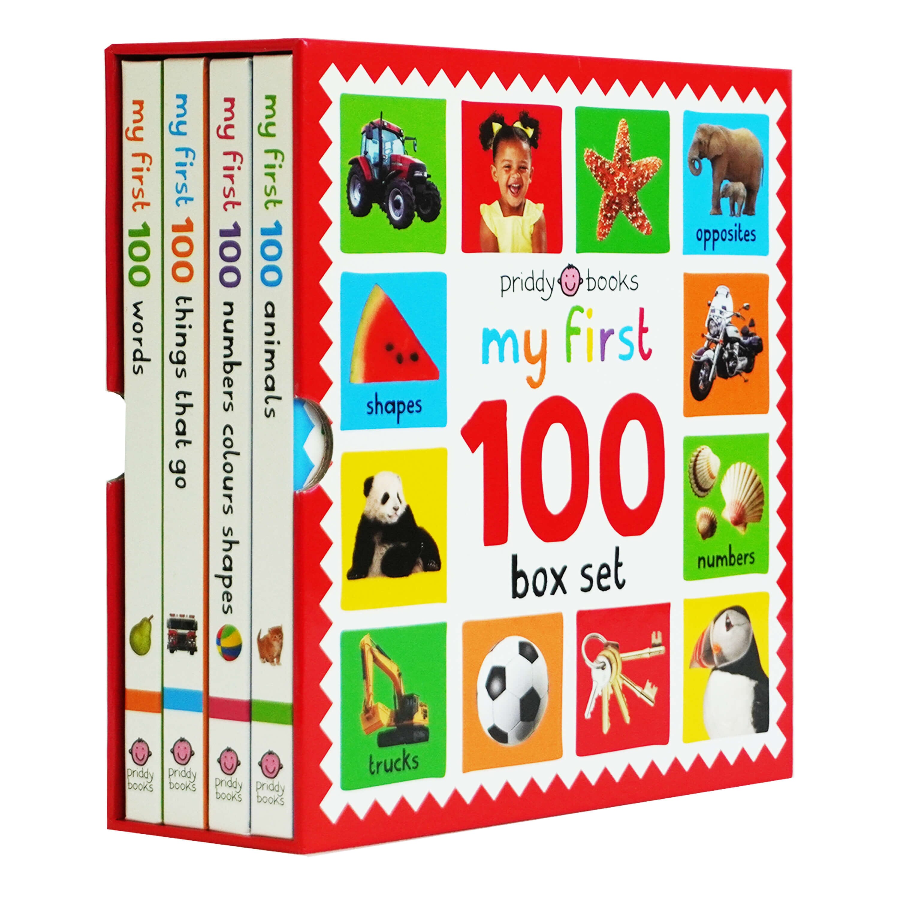 My First 100 Box Set by Roger Priddy 4 Books Collection Set - Ages 2+ - Hardback
