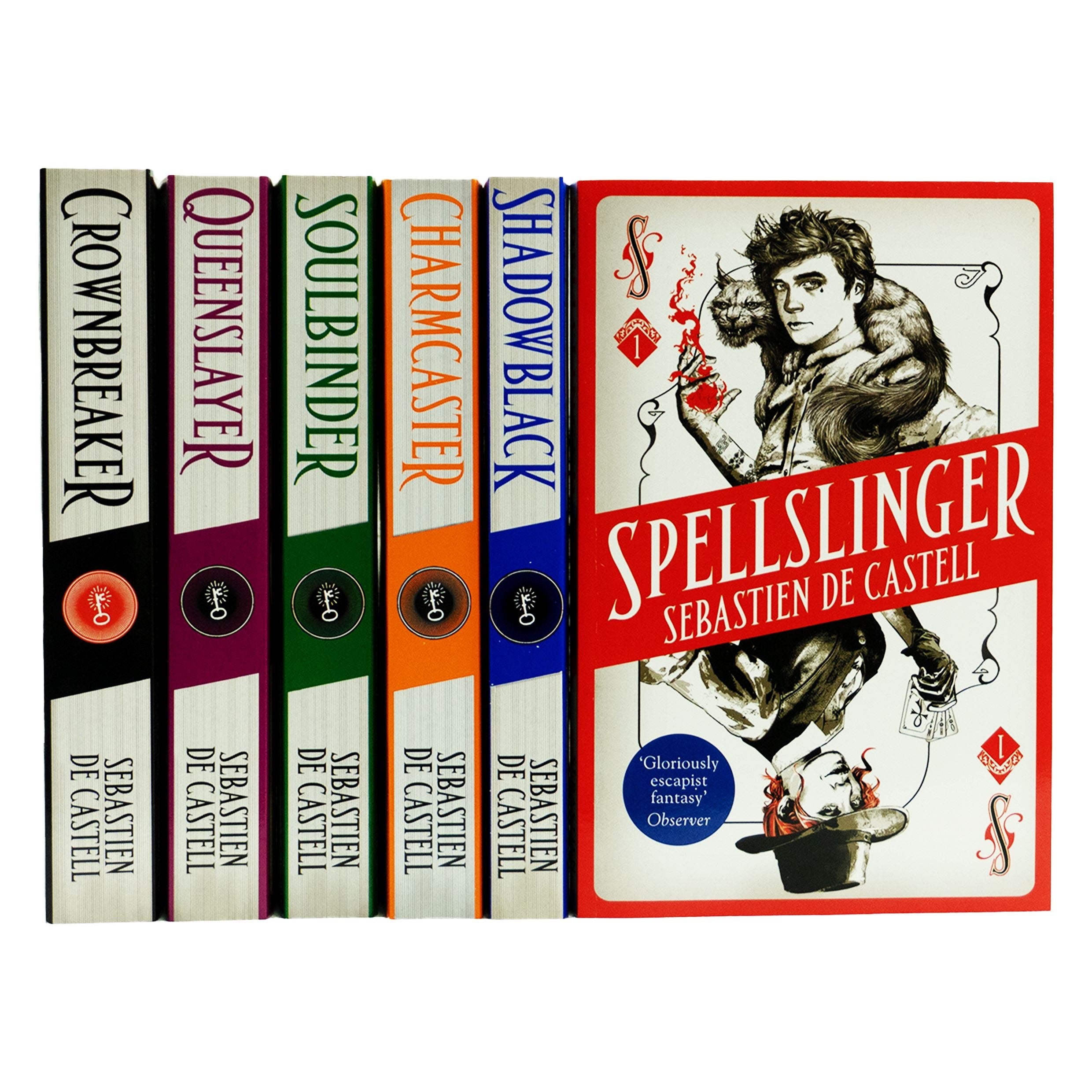 The Spellslinger Series by Sebastien de Castell: 6 Books Collection Set - Ages 16+ - Paperback