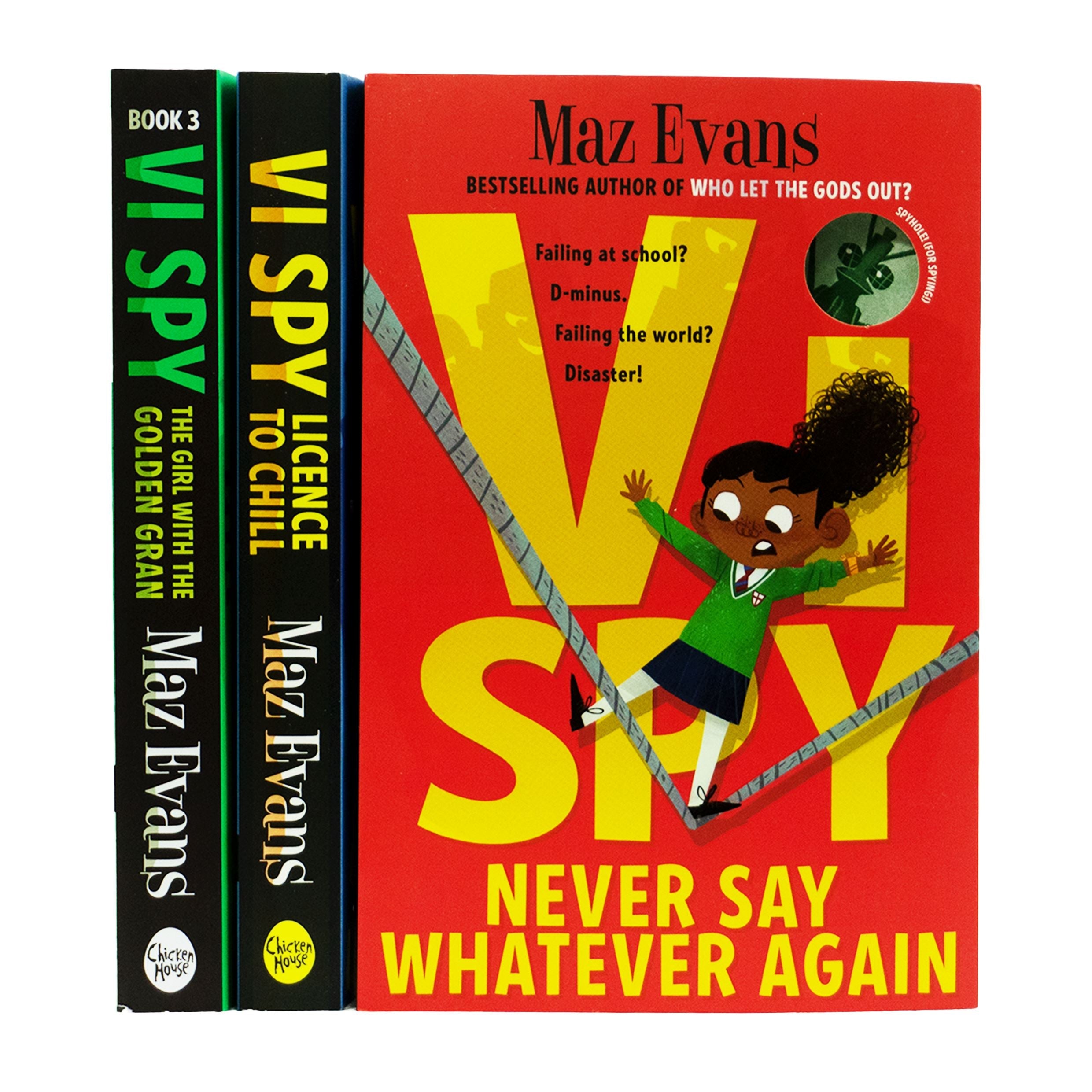 Vi Spy Series by Maz Evans: 3 Books Collection Set - Ages 9-12 - Paperback