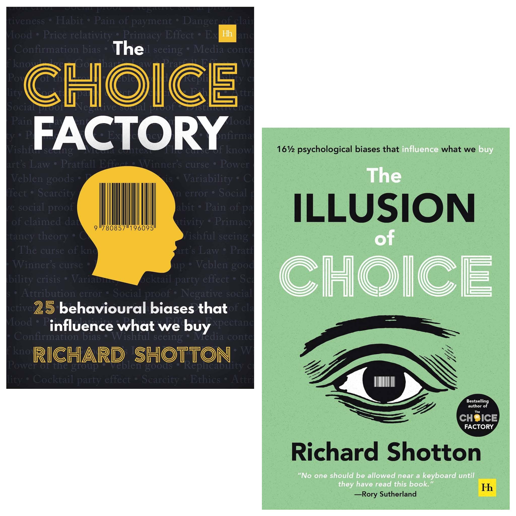 Richard Shotton The Choice Factory Collection 2 Books Set - Non Fiction - Paperback