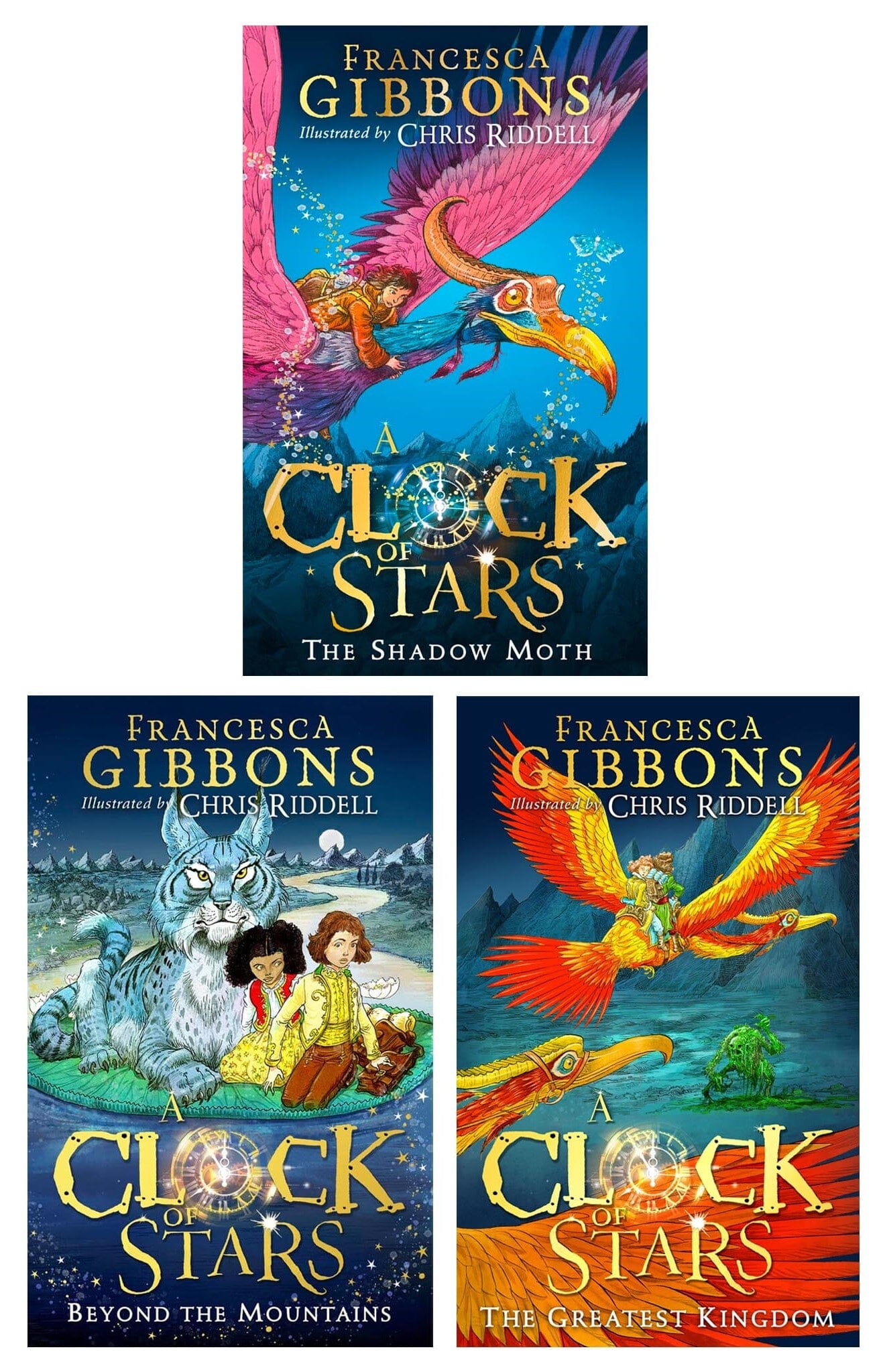 Clock Of Stars By Francesca Gibbons 3 Books Collection Set - Ages 8-12 - Paperback