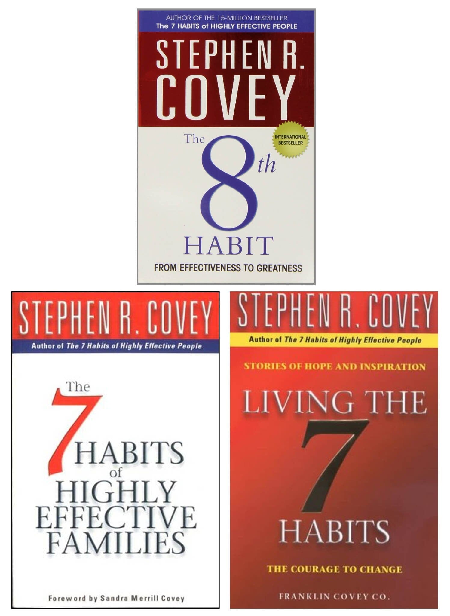 Stephen R. Covey 3 Books Collection Set - Non Fiction - Paperback