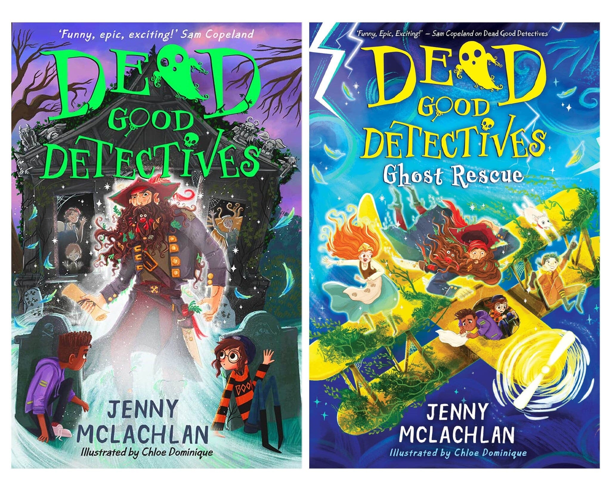 Dead Good Detectives Series By Jenny McLachlan 2 Books Collection - Ages 8-12 - Paperback