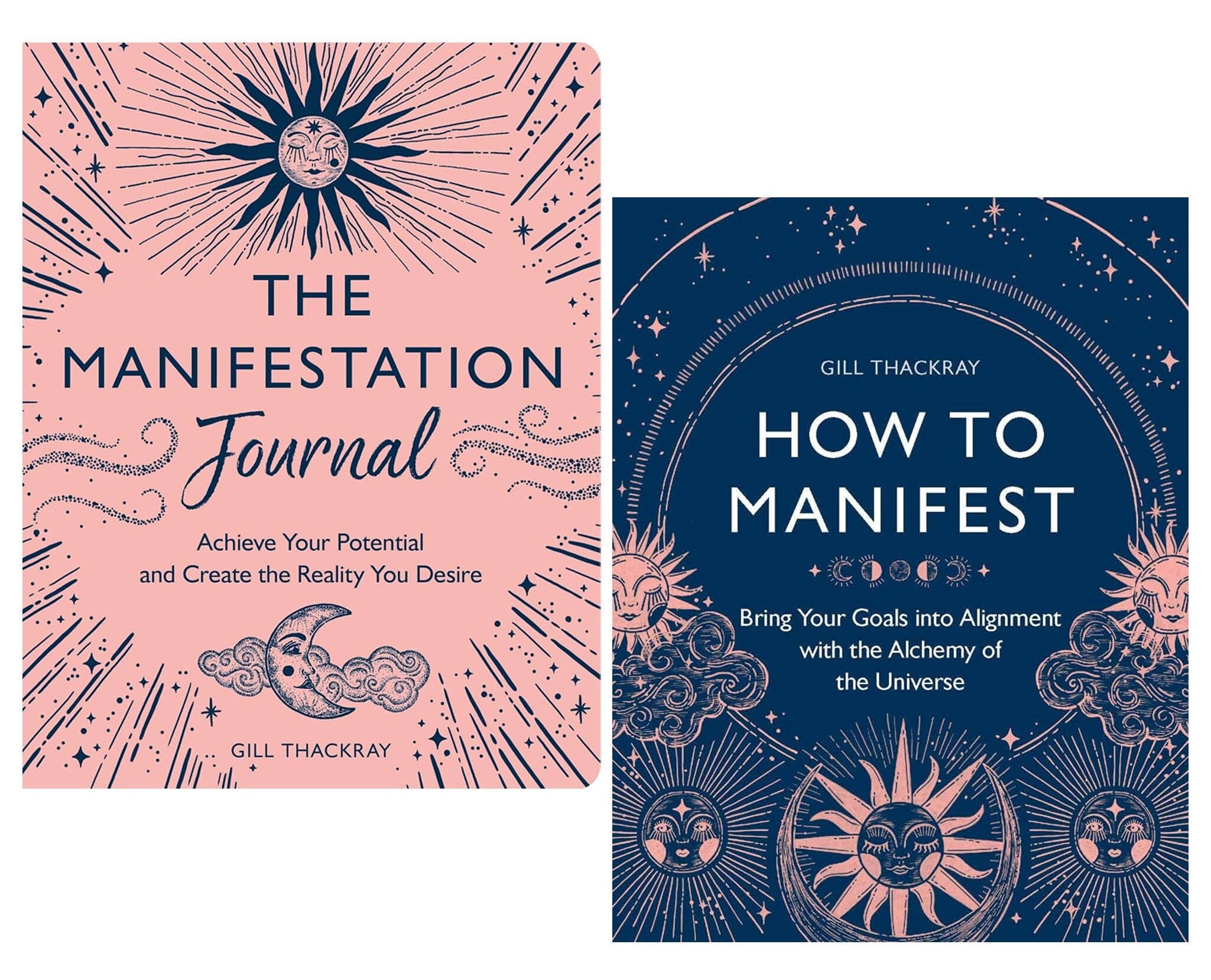 Gill Thackray: How to Manifest & The Manifestation Journal 2 Books Collection Set - Non Fiction - Paperback