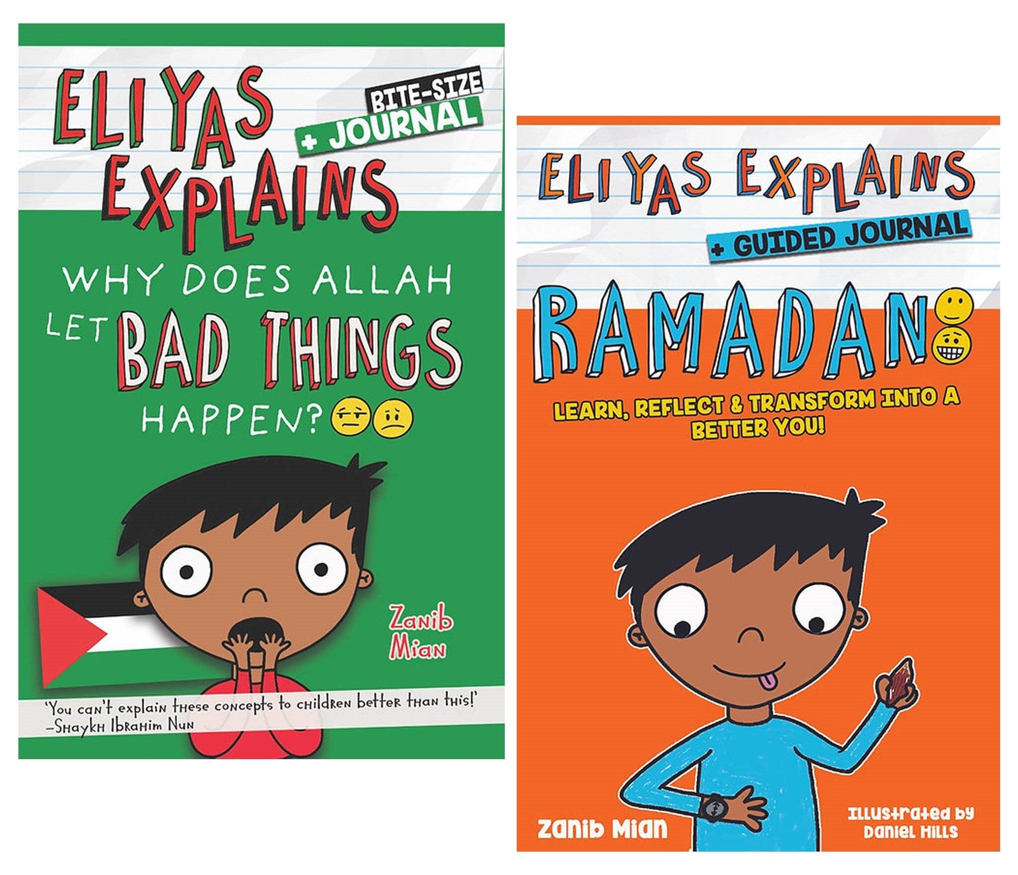 Eliyas Explains: Ramadan & Why Does Allah Let Bad Things Happen? 2 Books Collection Set - Ages 7+ - Paperback