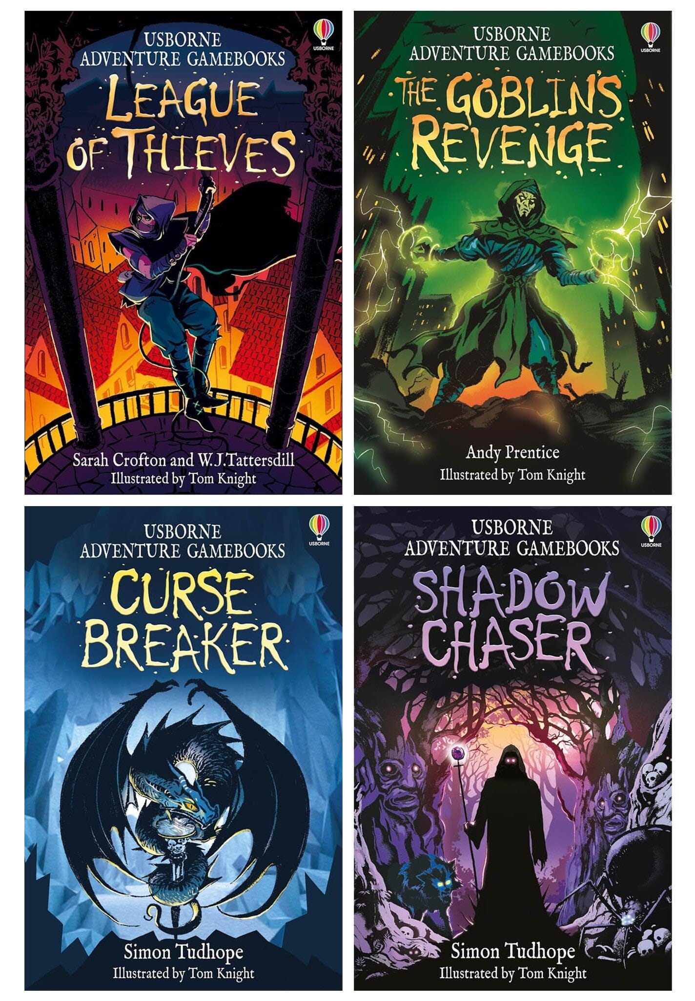 Adventure Gamebooks Series by Simon Tudhope 4 Books Collection Set - Ages 9-13 - Paperback