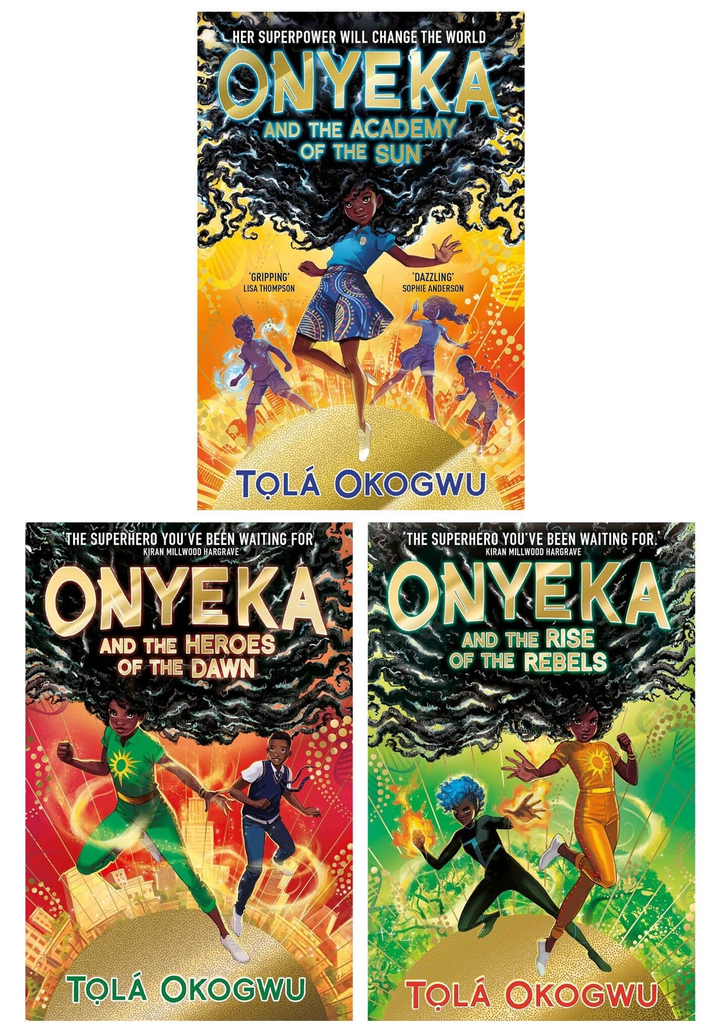 Onyeka Series By Tolá Okogwu 3 Books Collection Set - Ages 8+ - Paperback