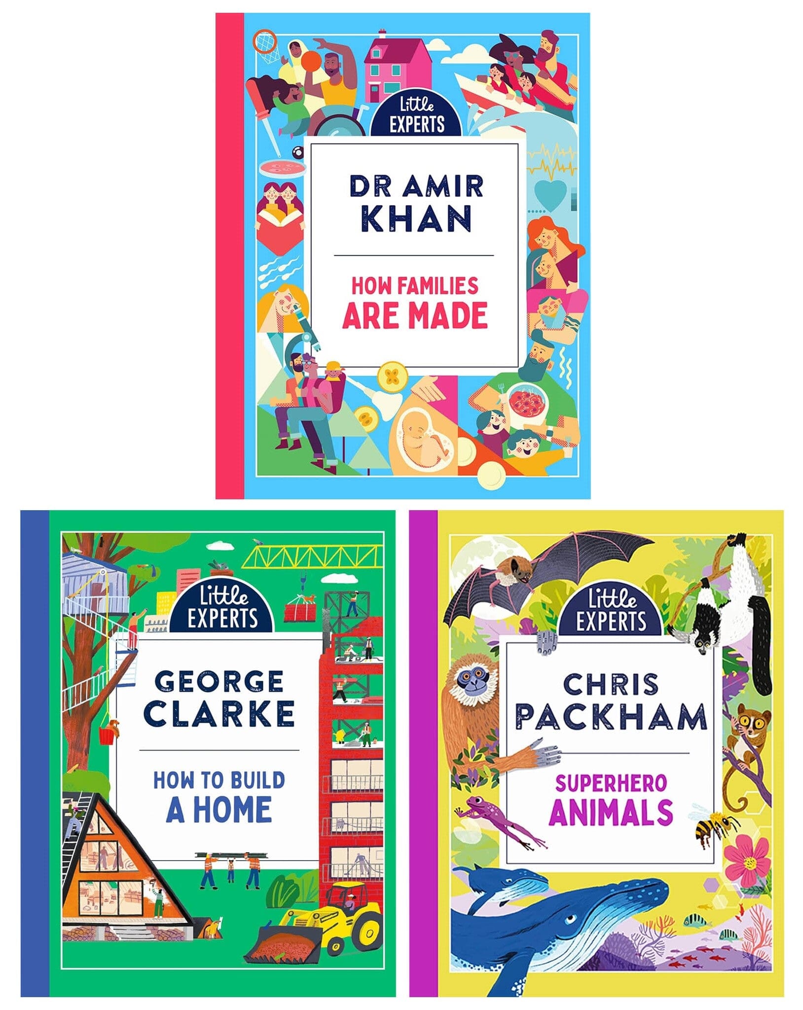 Little Experts Series (Set 2) 3 Books Collection Set - Ages 6-9 - Hardback
