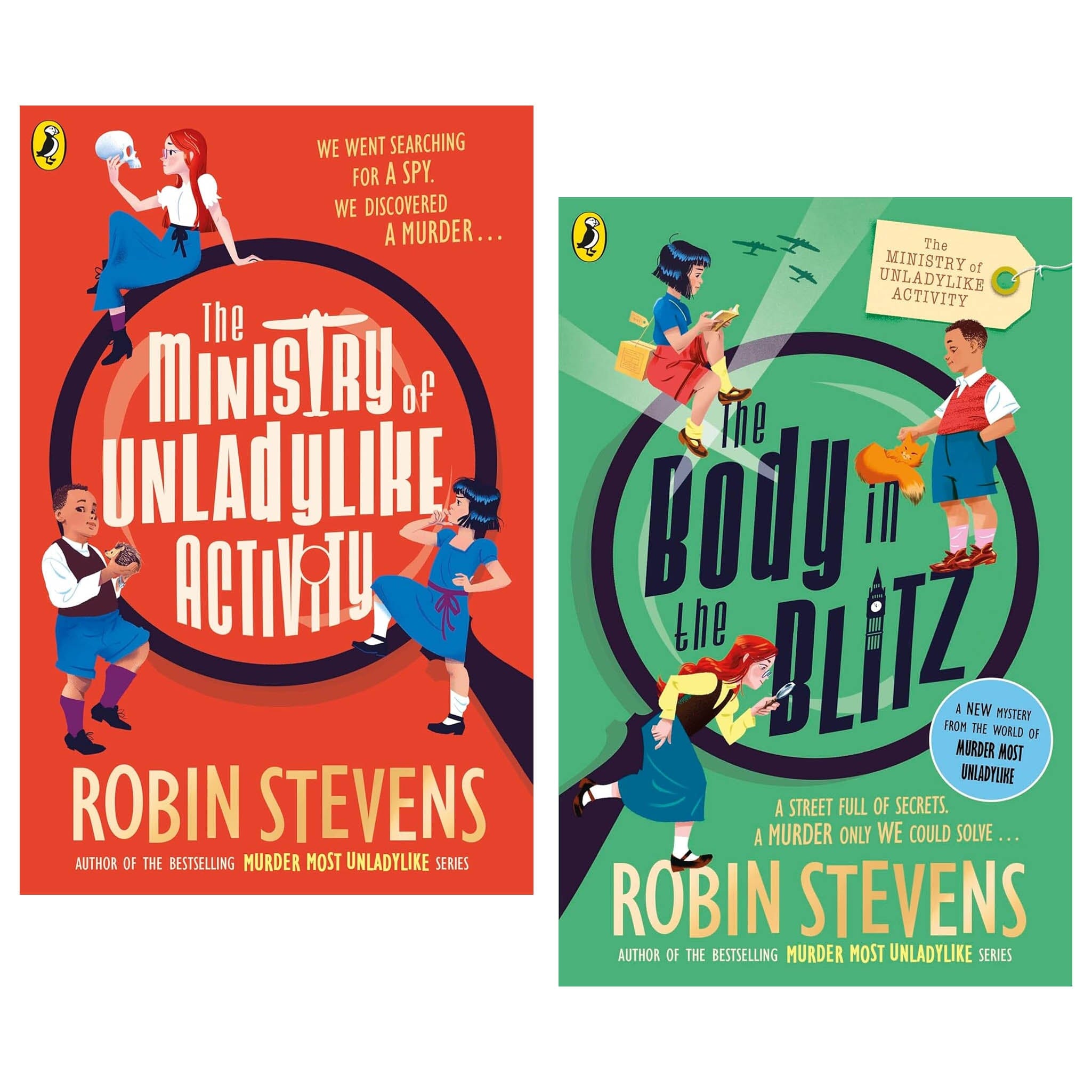 The Ministry of Unladylike Activity Series by Robin Stevens 2 Books Collection Set - Ages 8-13 - Paperback