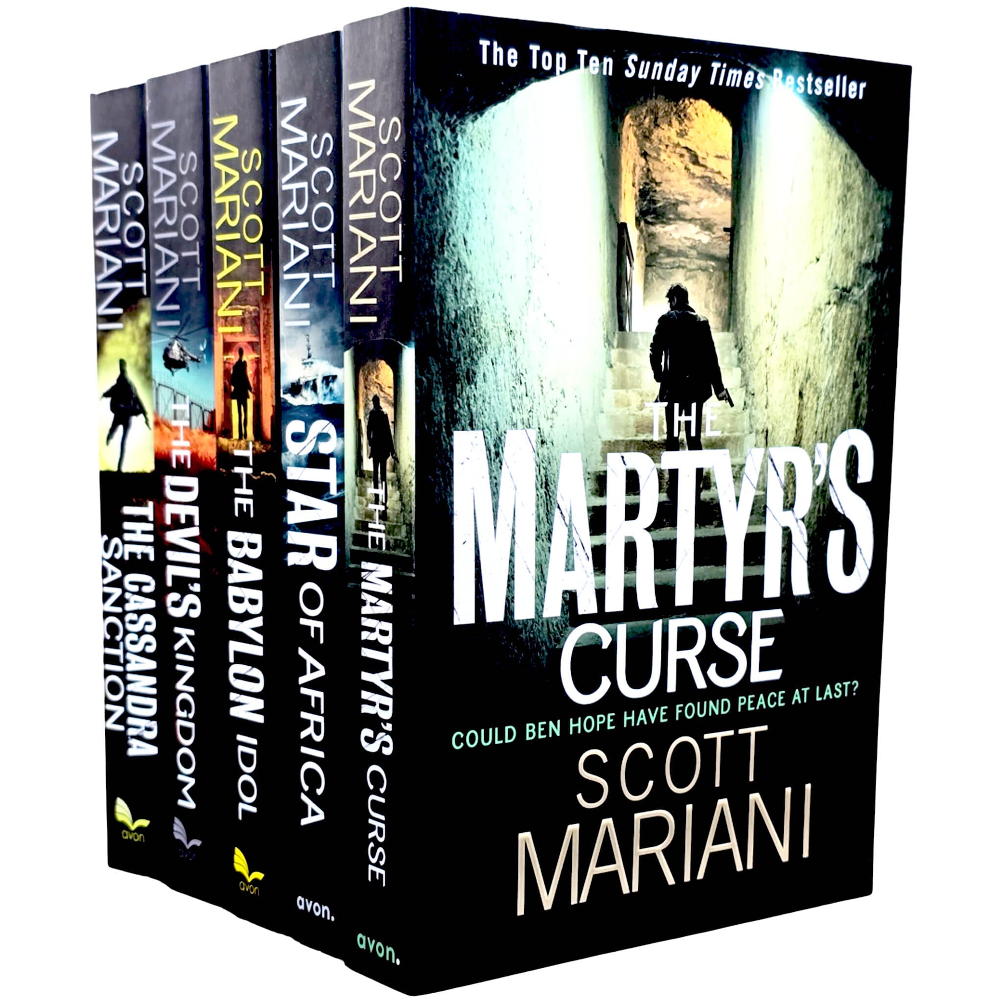 Ben Hope Thriller Series By Scott Mariani (Book 11-15) Collection 5 Books Set - Fiction - Paperback