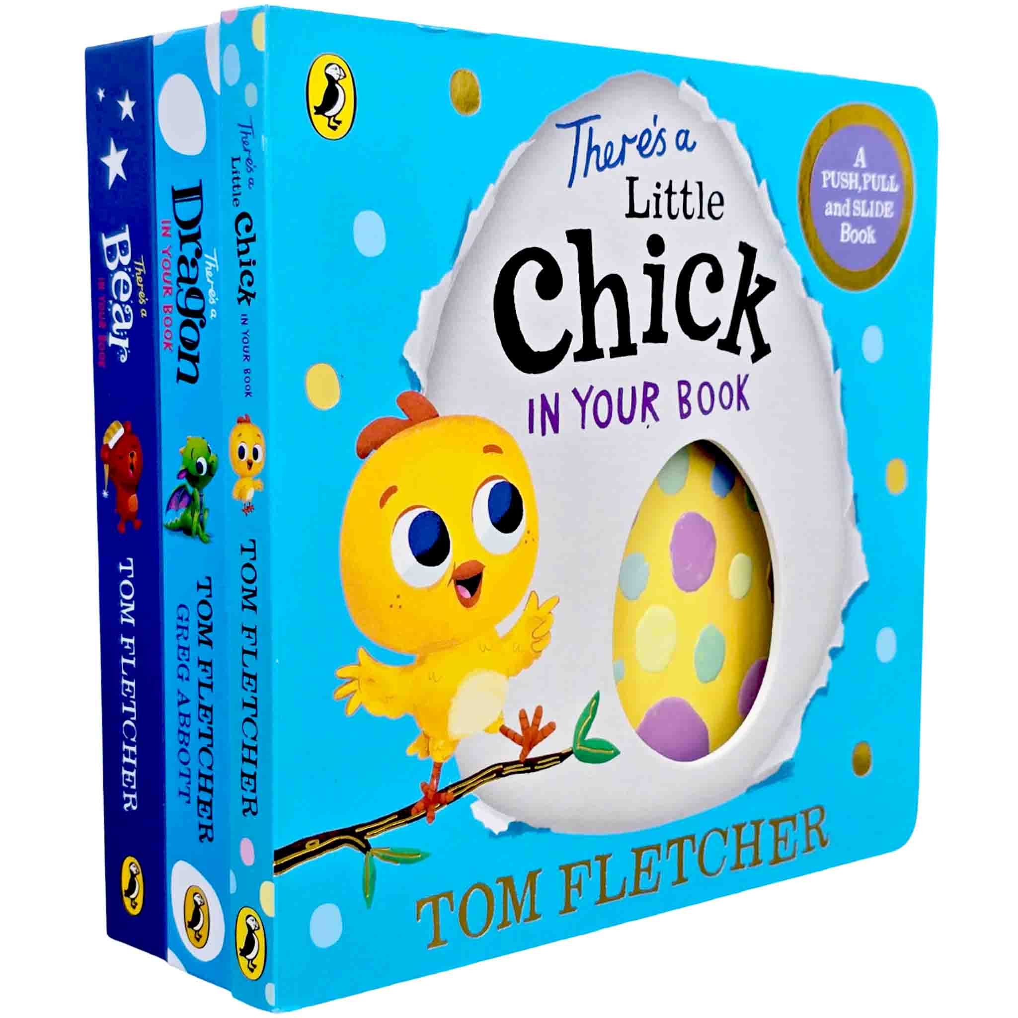 Who's In Your Book? Series By Tom Fletcher 3 Picture Books Collection Set - Ages 2-6 - Board Book