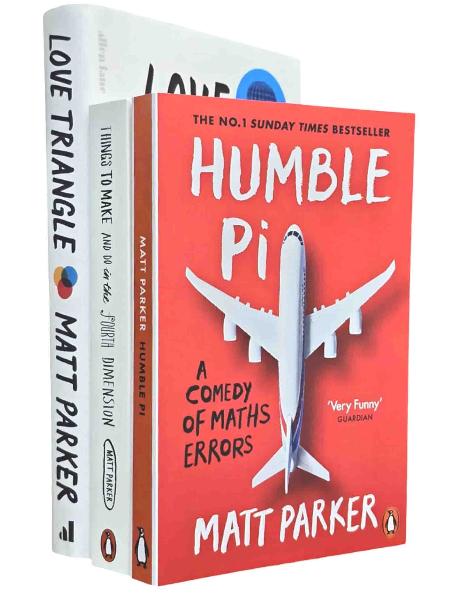 Matt Parker 3 Books Collection Set - Non Fiction - Paperback/Hardback