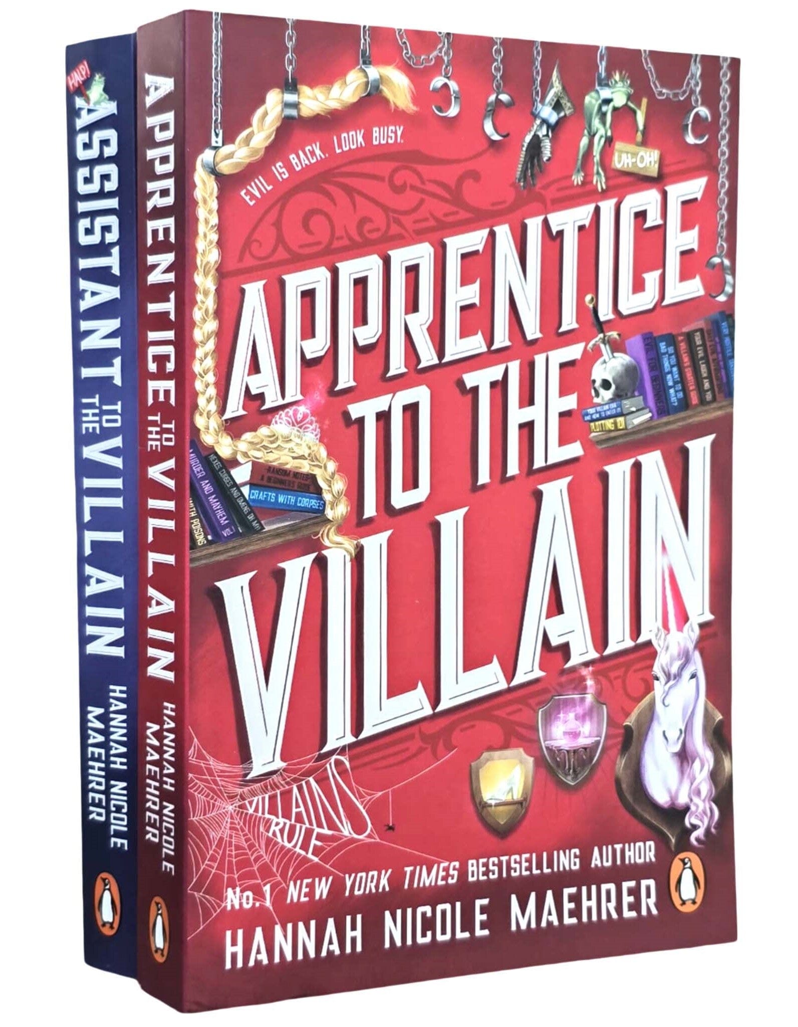 Assistant to the Villain Series By Hannah Nicole Maehrer 2 Books Collection Set - Fiction - Paperback