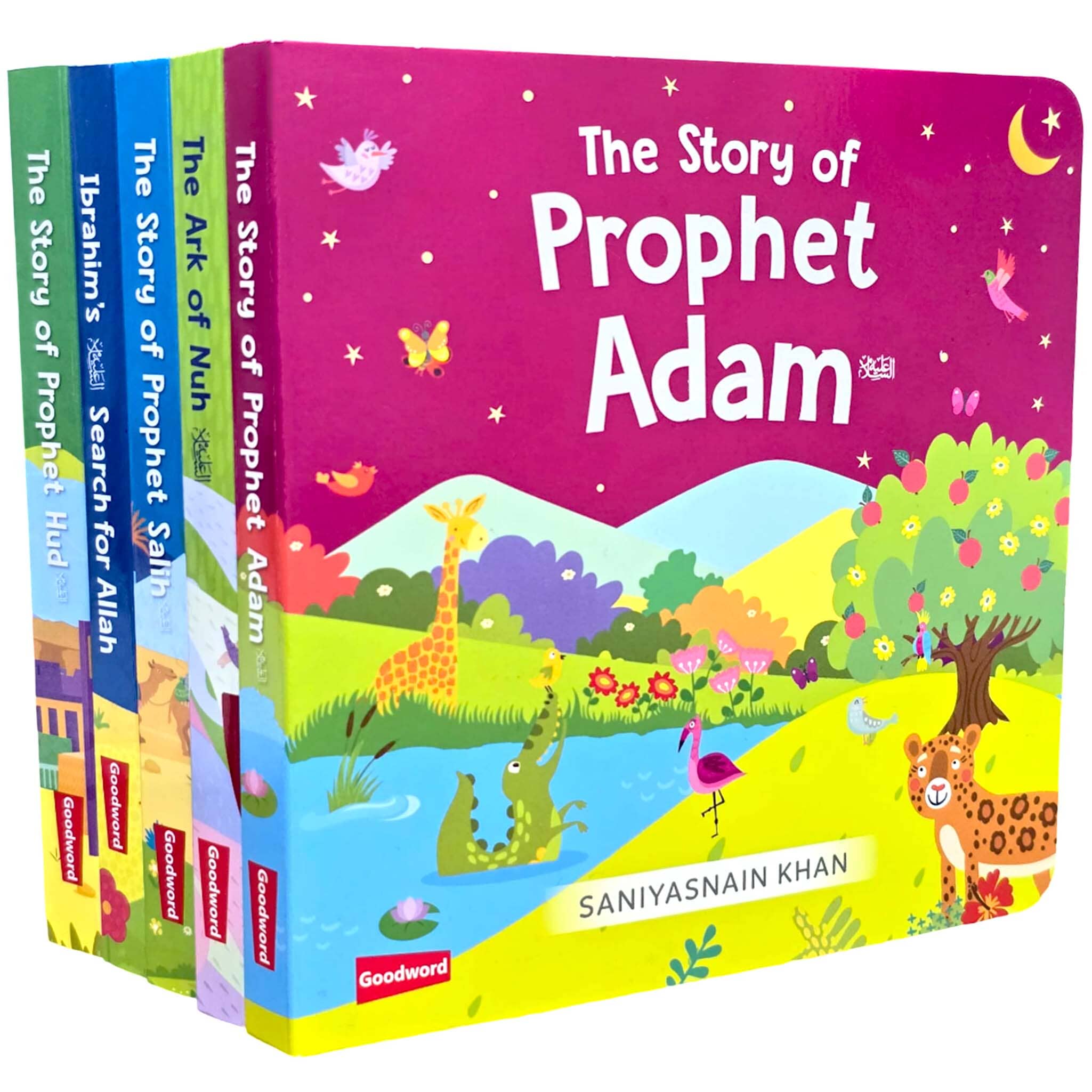 The Story of Prophets Series (Set 1) By Saniyasnain Khan 5 Books Collection Set - Ages 0-5 - Board Book
