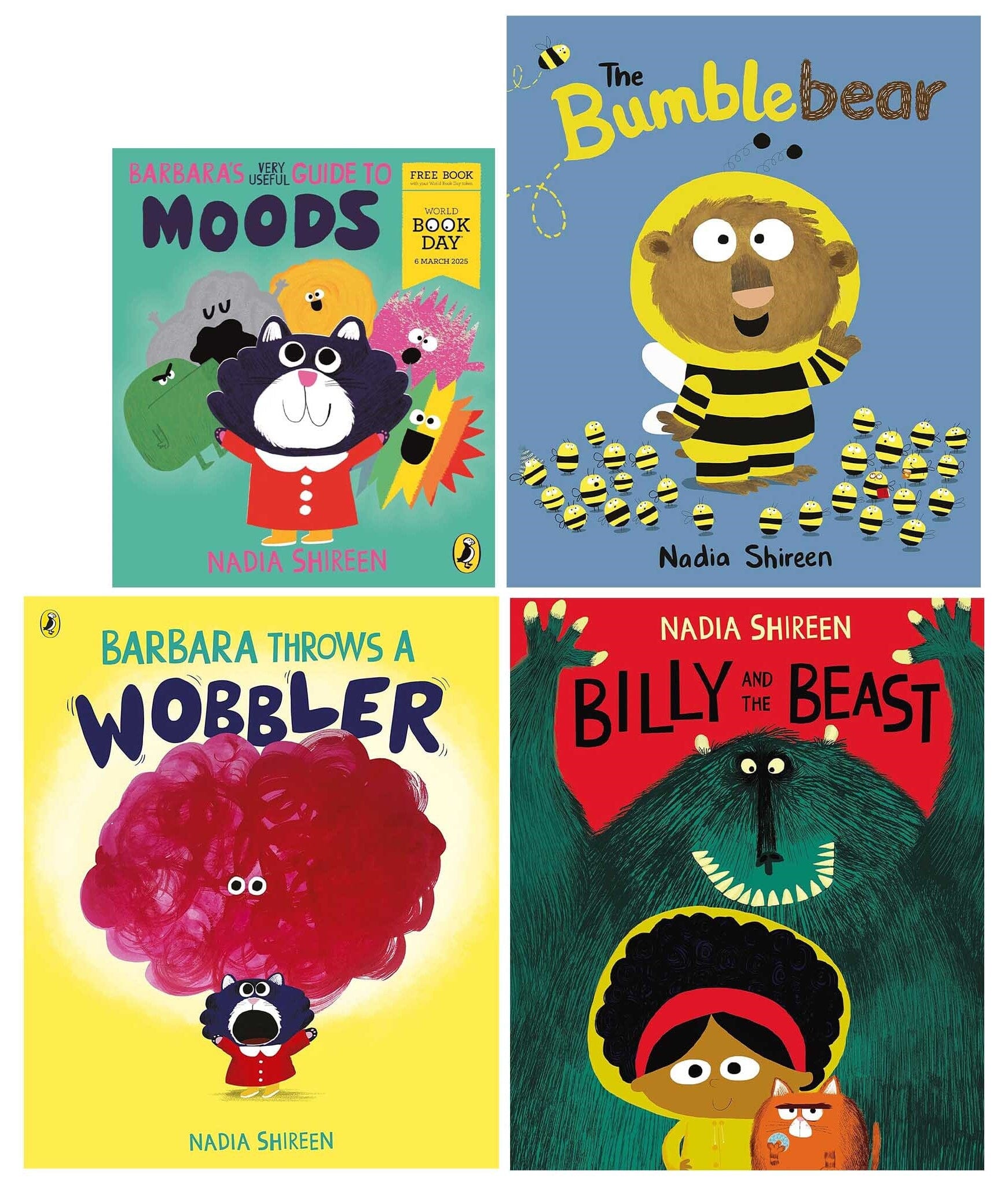 Nadia Shireen Collection: 4 Picture Books Set – Ages 3-6 – Paperback