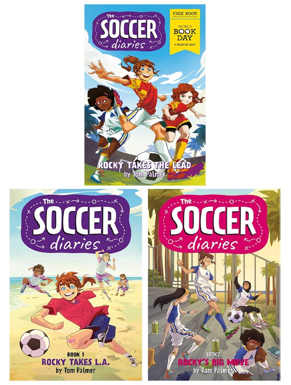 The Soccer Diaries by Tom Palmer: 3 Books Collection Set - Ages 9-12 - Paperback