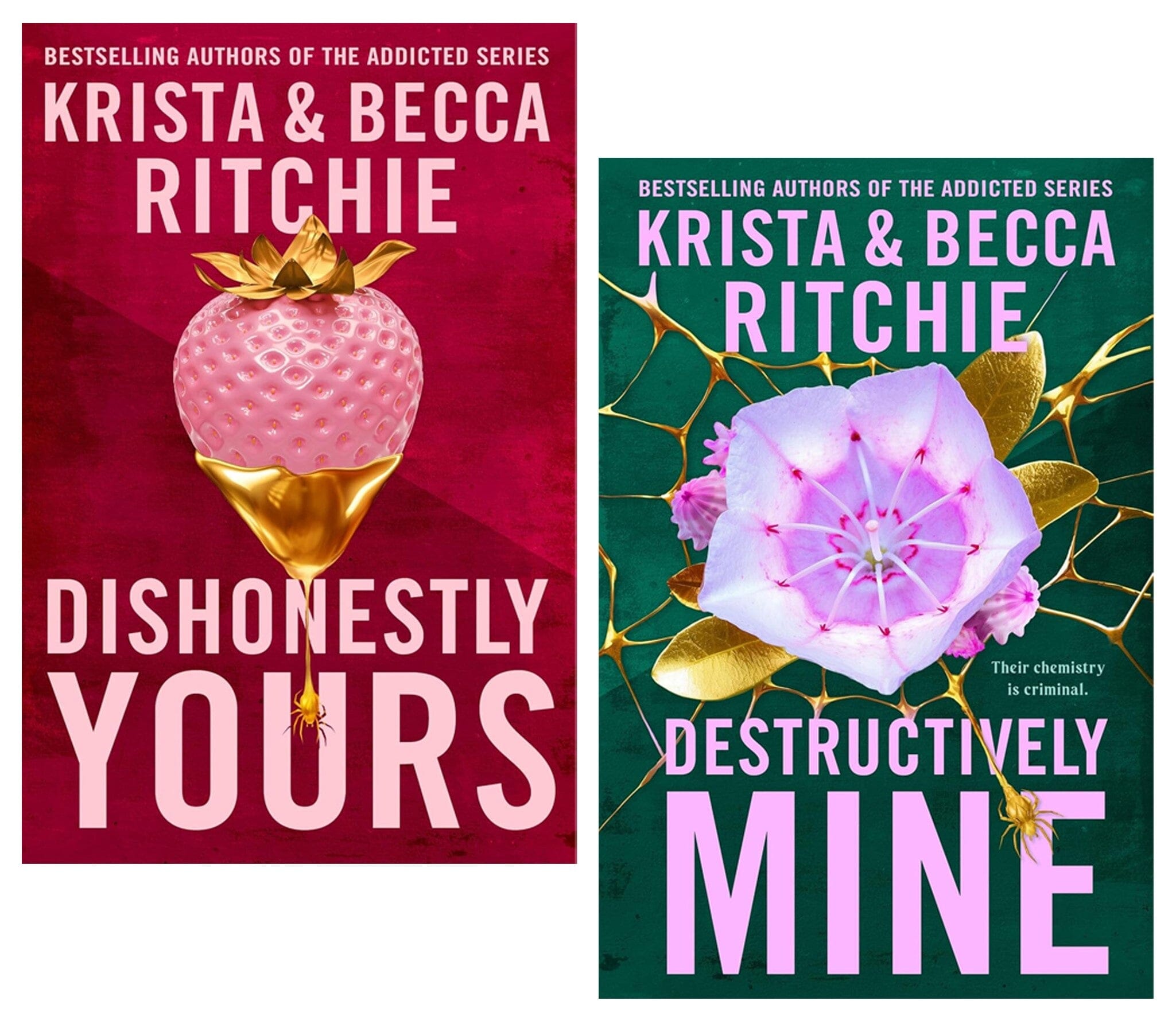 Webs We Weave Series by Krista & Becca Ritchie 2 Books Collection Set - Fiction - Paperback