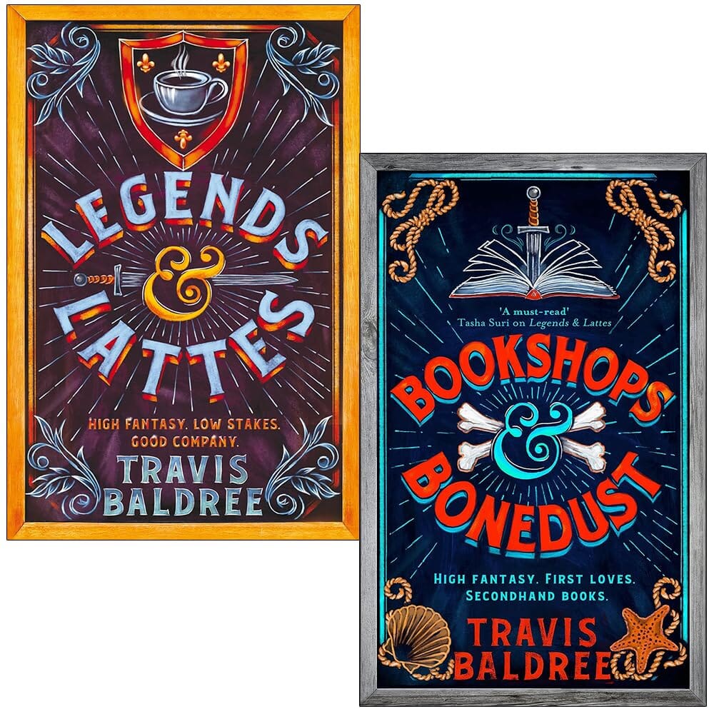 Legends & Lattes Series by Travis Baldree 2 Books Collection Set - Fiction - Paperback