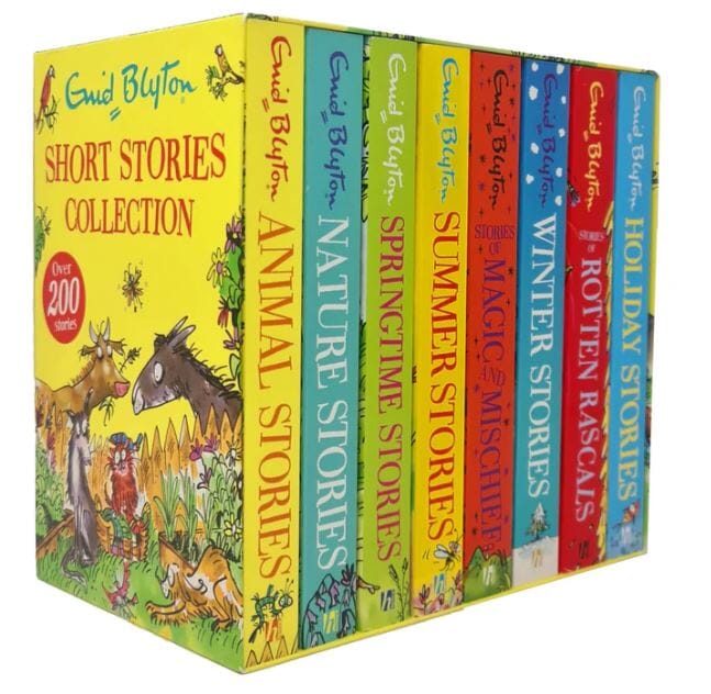 Bumper Short Story Collection 8 Books Box Set Including Over 200 Stories By Enid Blyton - Ages 5-11 - Paperback