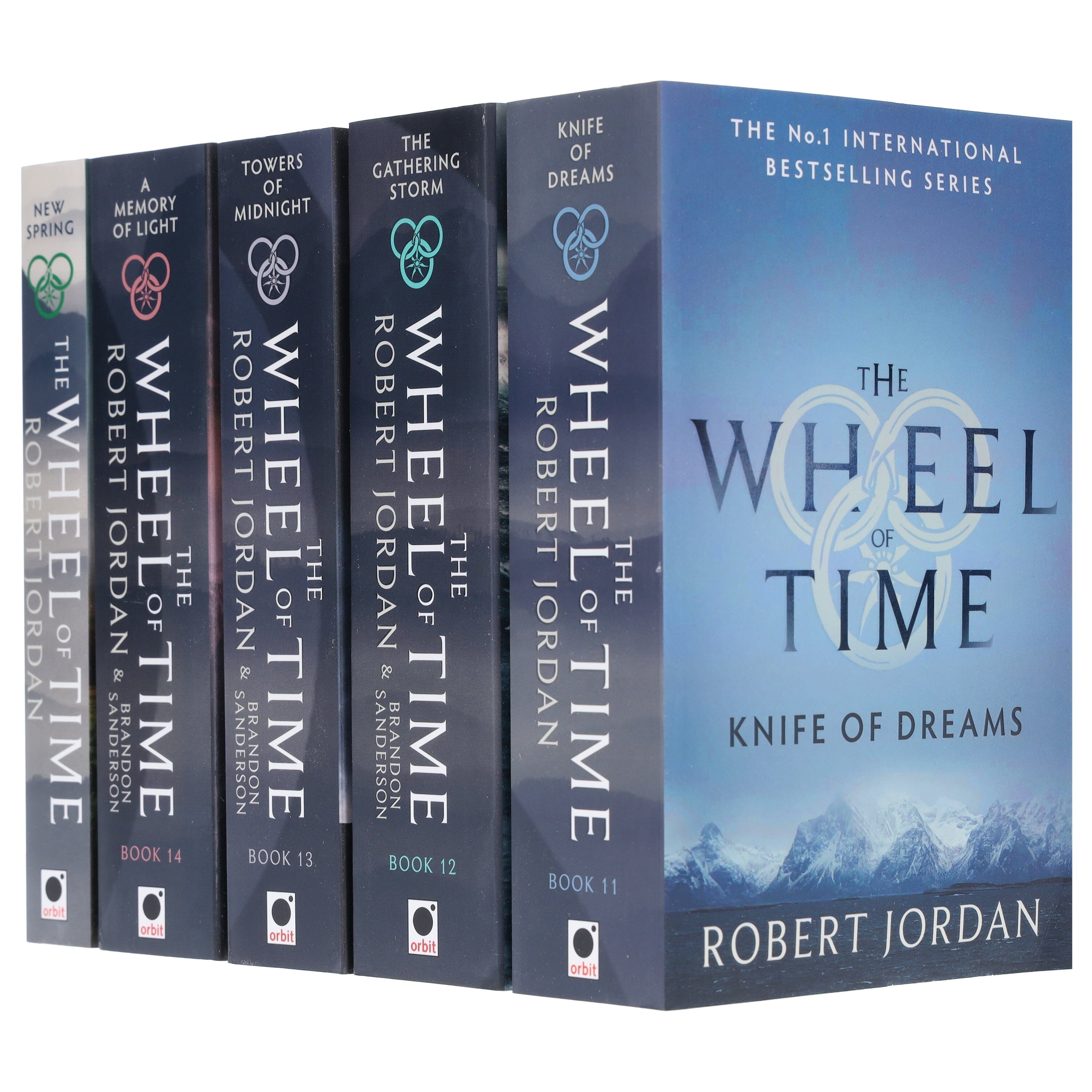The Wheel of Time by Robert Jordan: Books 11-14 & New Spring Collection Set - Fiction - Paperback