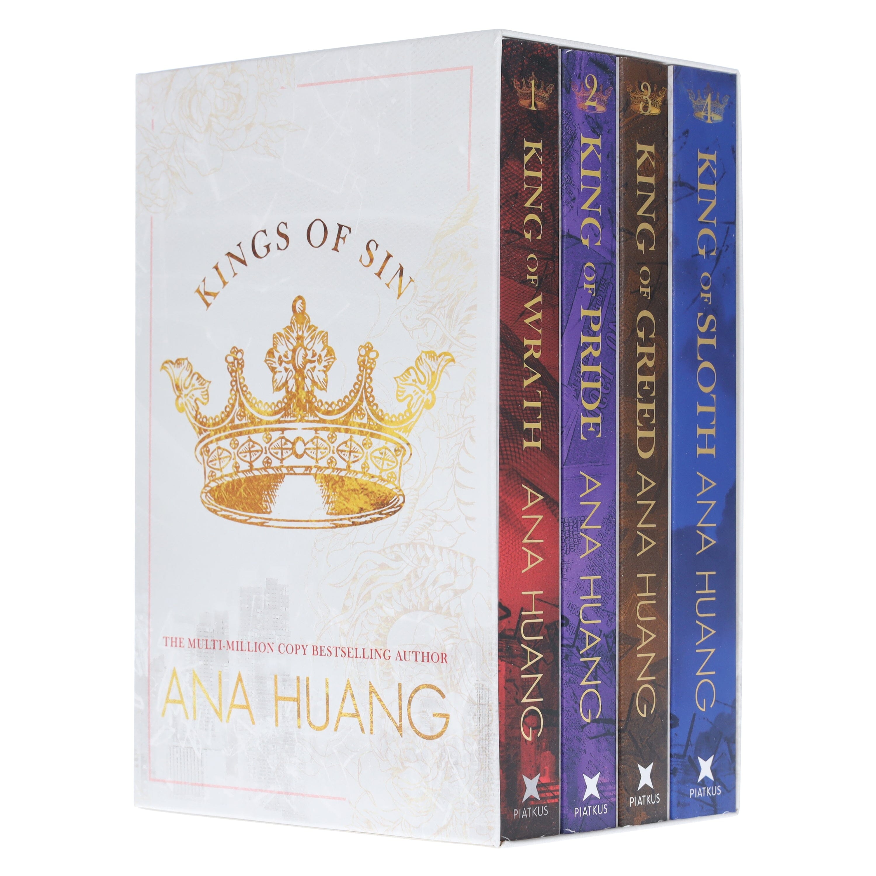 Kings of Sin Series By Ana Huang 4 Books Collection Box Set - Fiction - Paperback