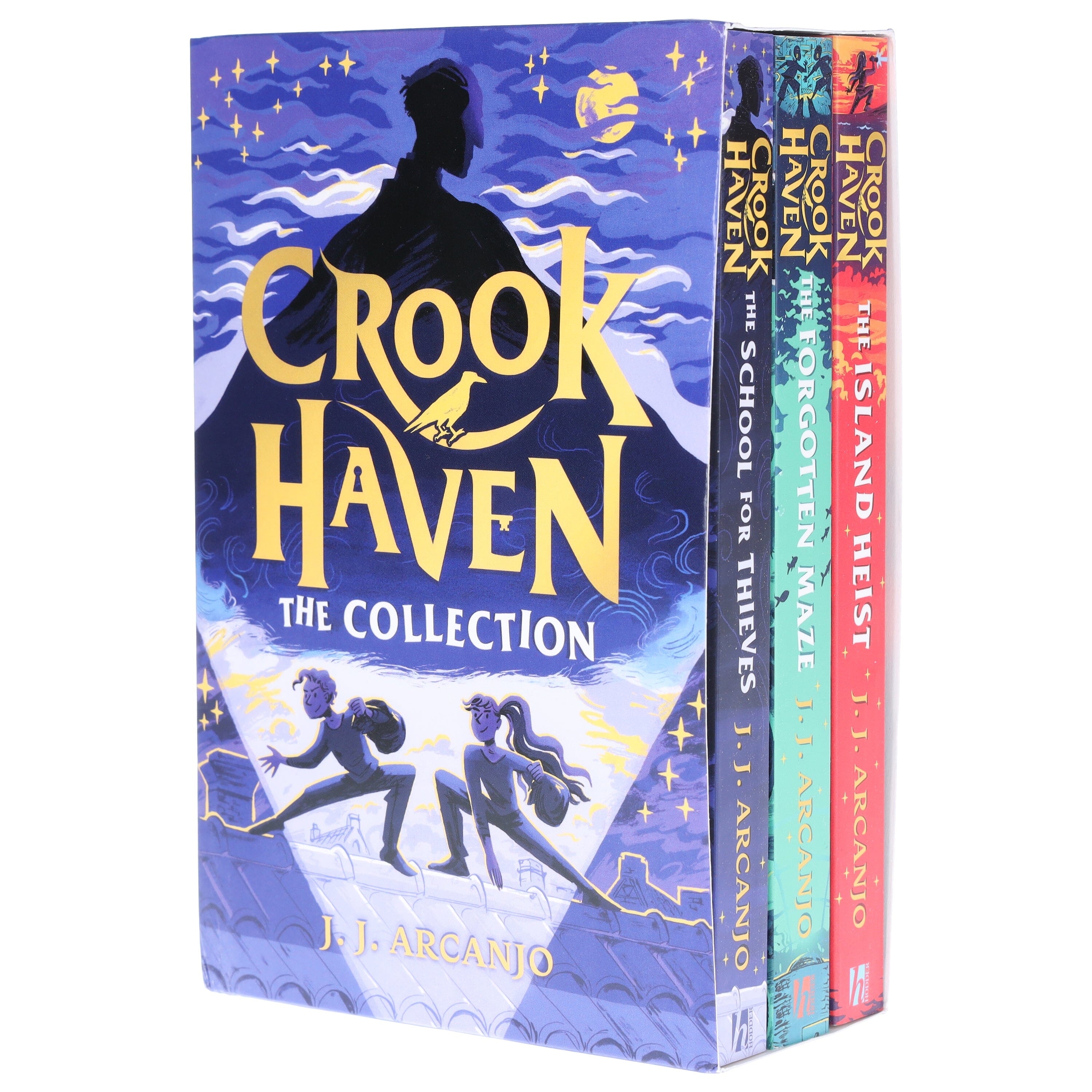 Crookhaven Series By J.J. Arcanjo 3 Books Collection Box Set - Ages 9+ - Paperback