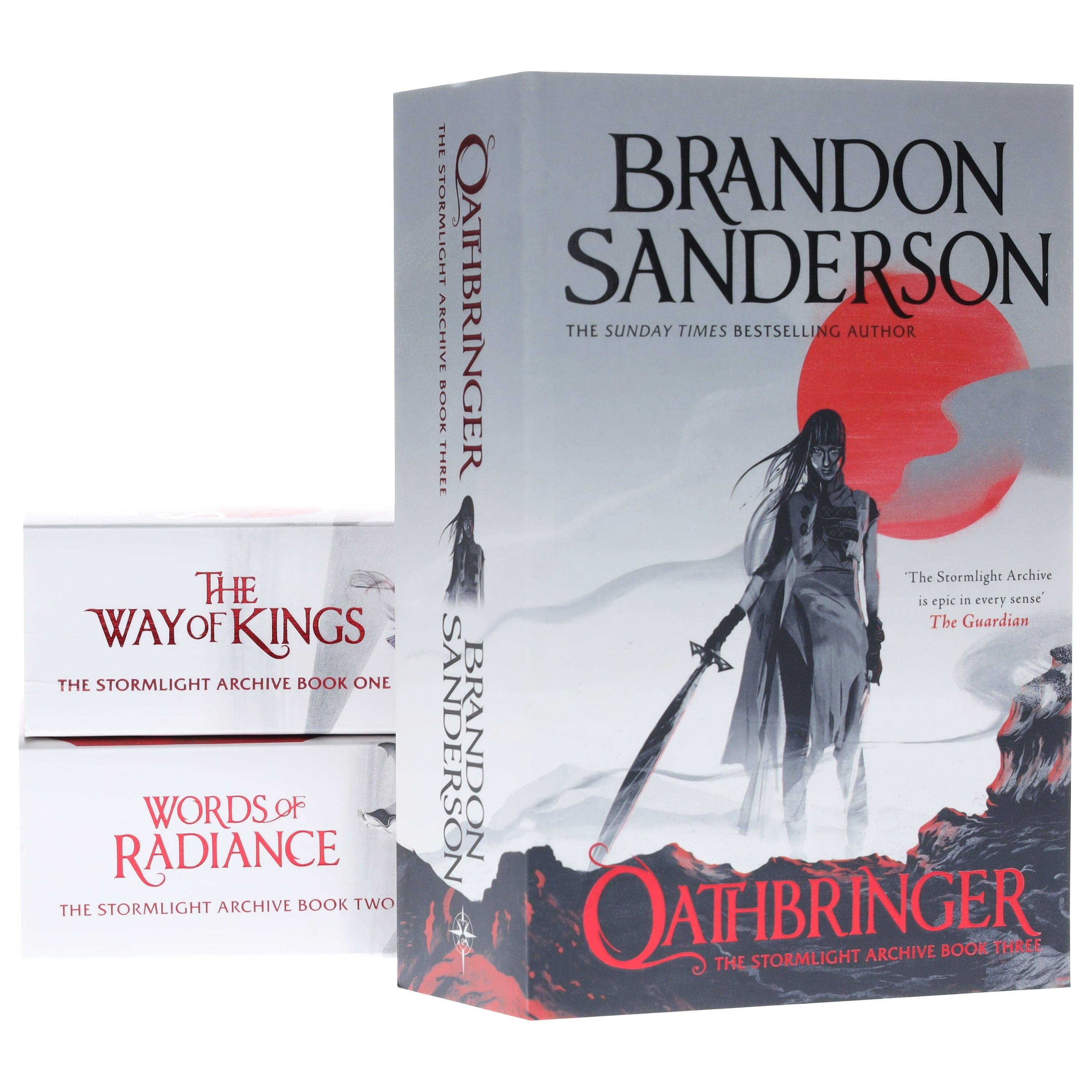 The Stormlight Archive Series By Brandon Sanderson (Book 1-3) Collection 3 Books Set - Fiction - Paperback