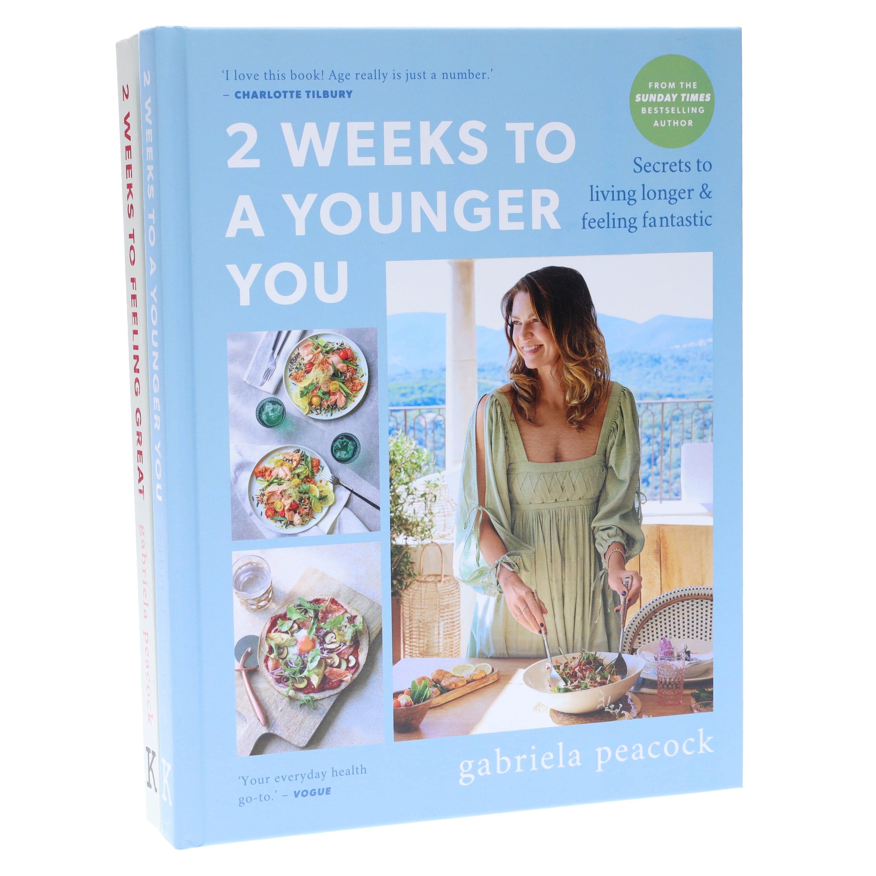 Gabriela Peacock's 2 Weeks to a Younger You & 2 Weeks to Feeling Great: 2 Books Collection Set - Non Fiction - Hardback
