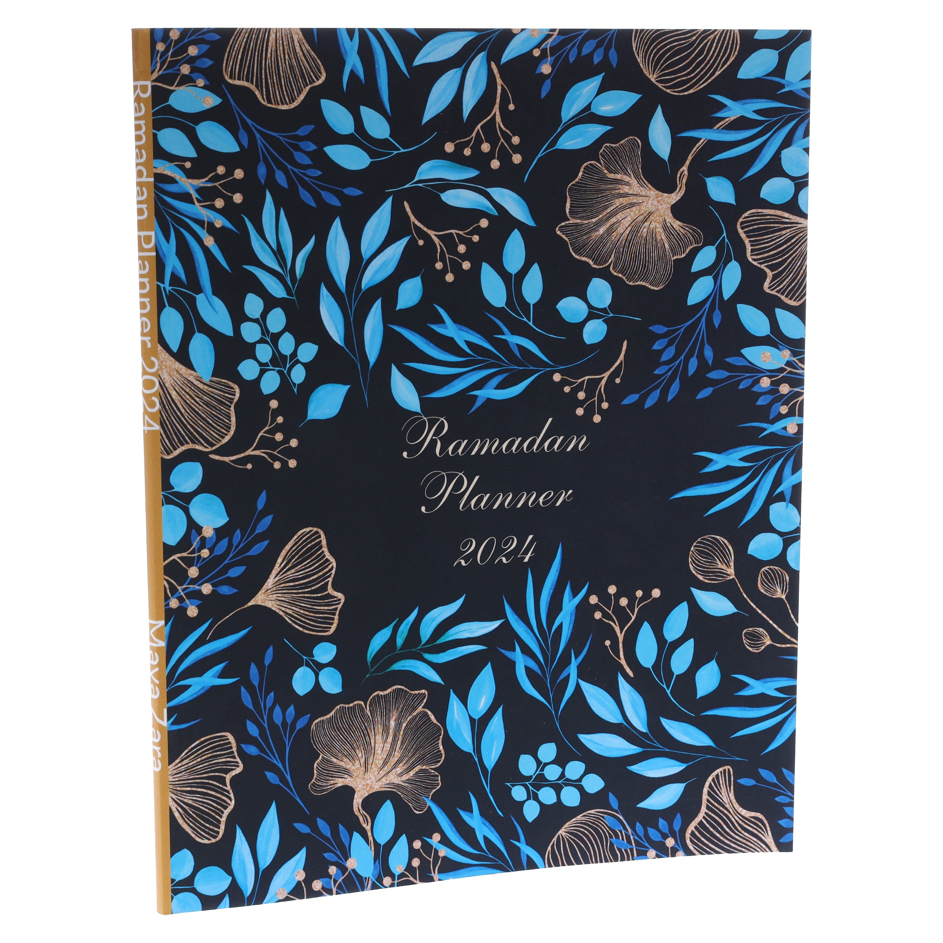 Ramadan Planner 2024: Blue and Gold by Maya Zara - Paperback