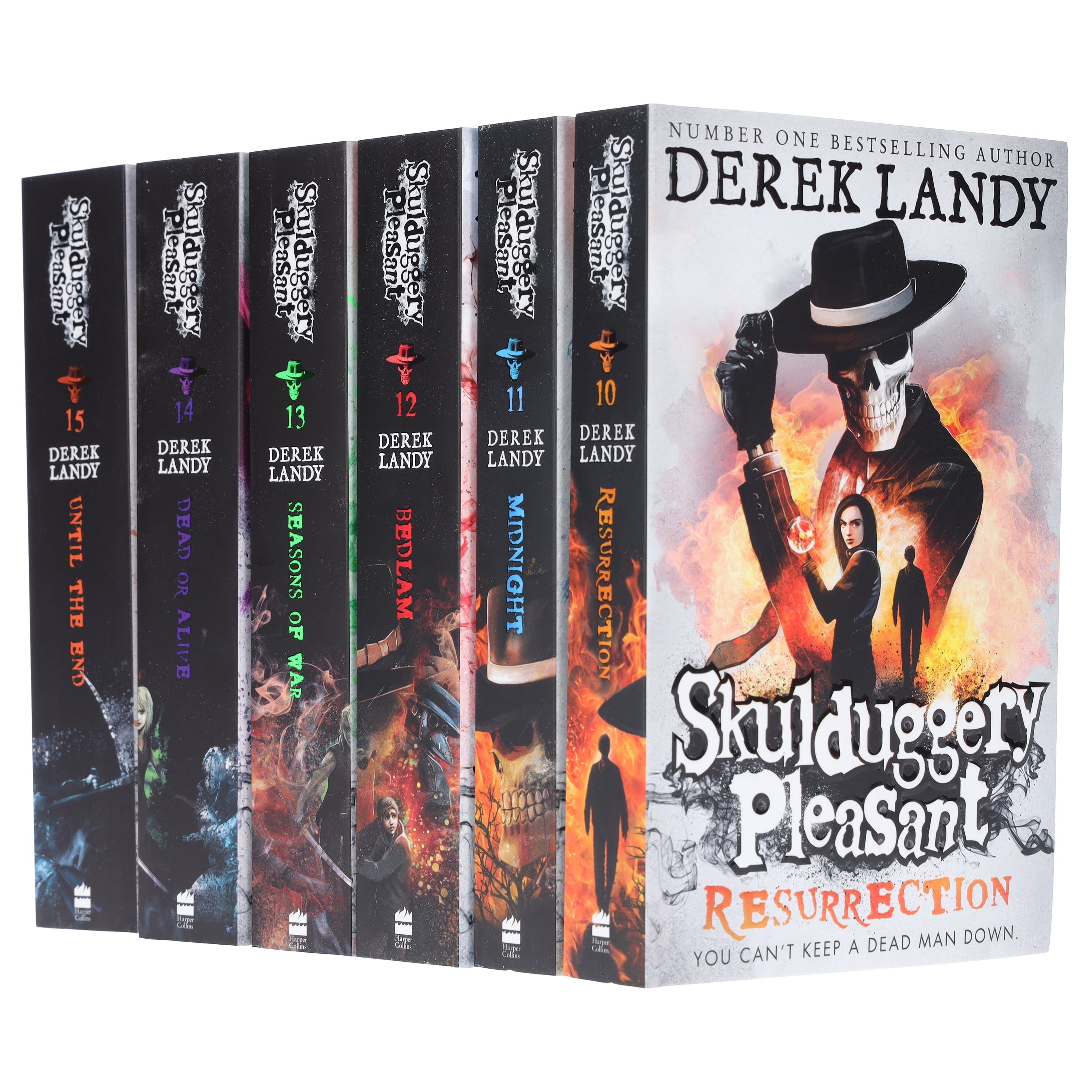 Skulduggery Pleasant Series (Book 10-15) by Derek Landy 6 Books Collection Set - Ages 11-14 - Paperback