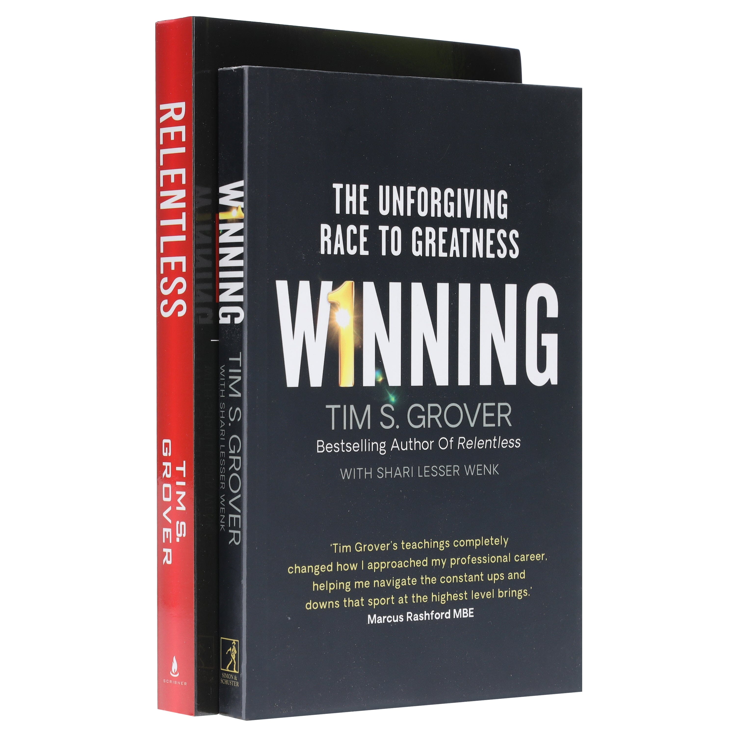 Winning Series By Tim Grover (Relentless & Winning) 2 Books Collection Set - Non Fiction - Paperback