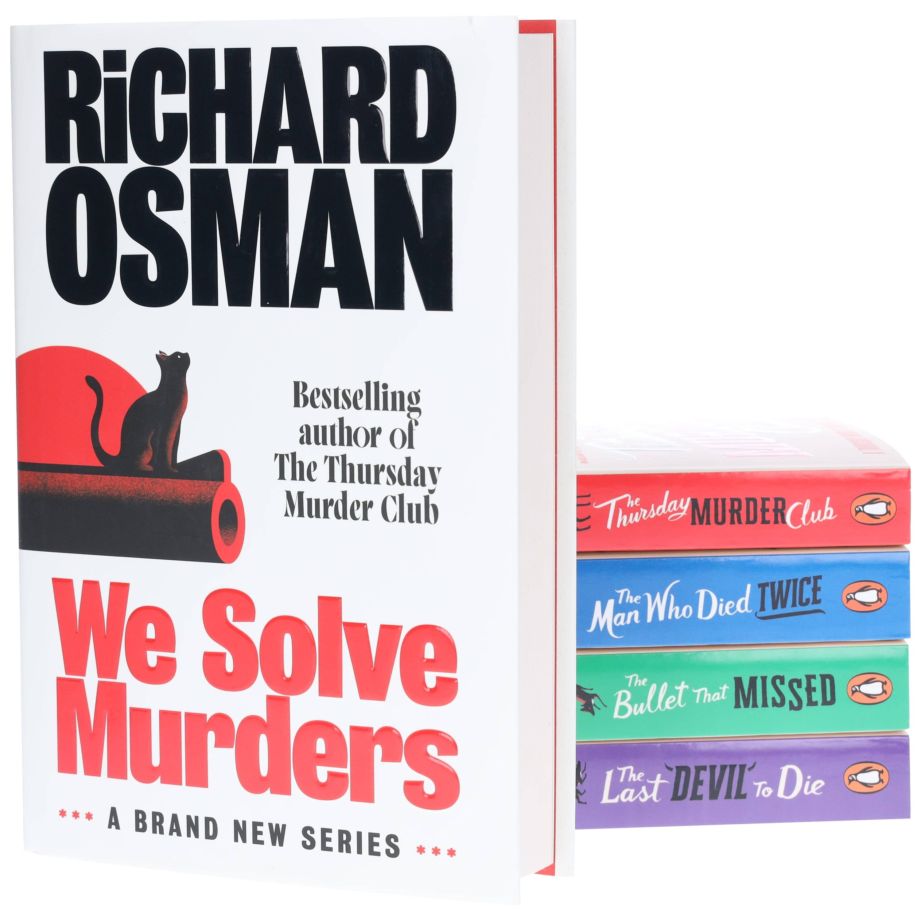 Thursday Murder Club Mysteries & We Solve Murders Series By Richard Osman: 5 Books Collection Set - Fiction - Paperback/Hardback