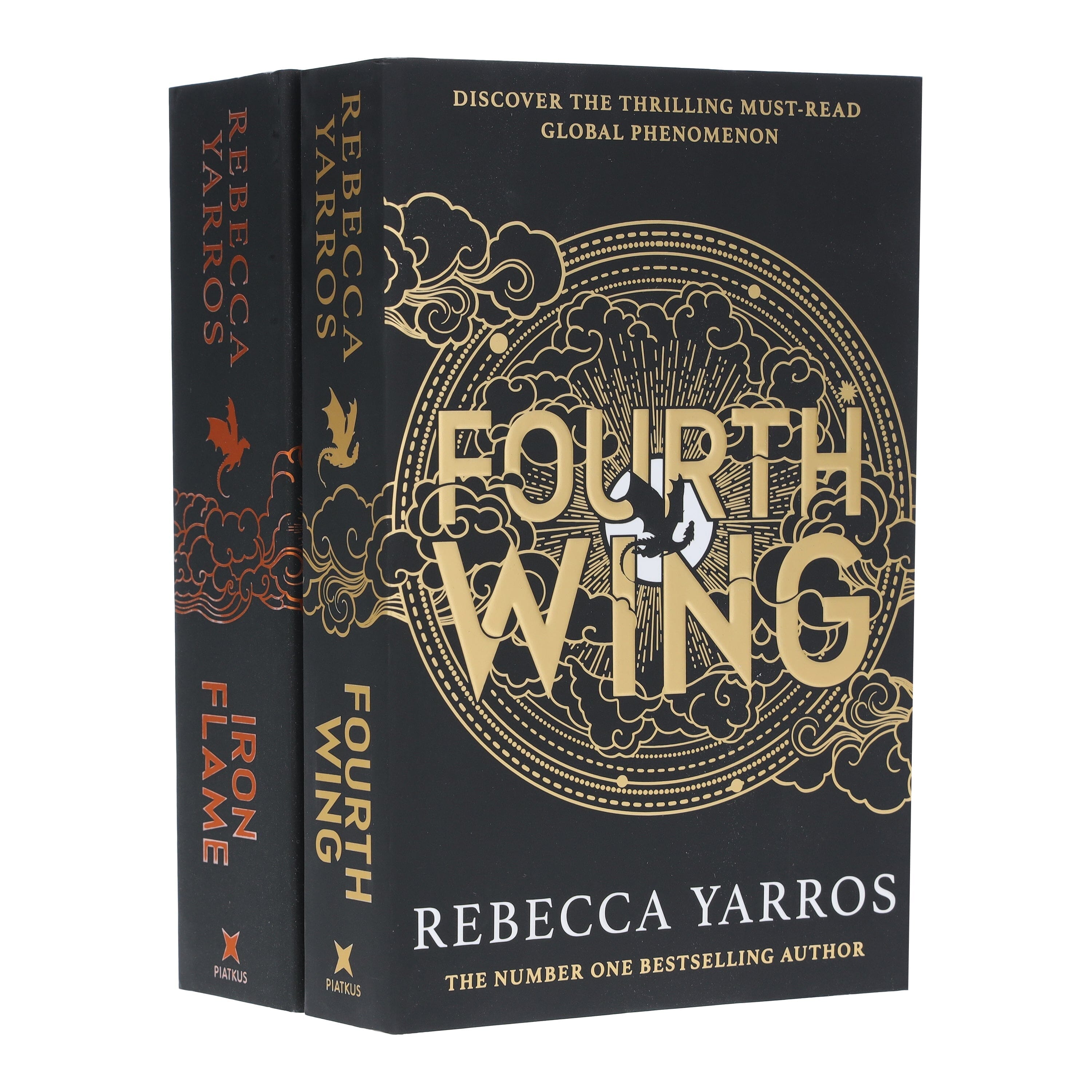 Fourth Wing - The Empyrean Series by Rebecca Yarros 2 Books Collection Set - Fiction - Paperback