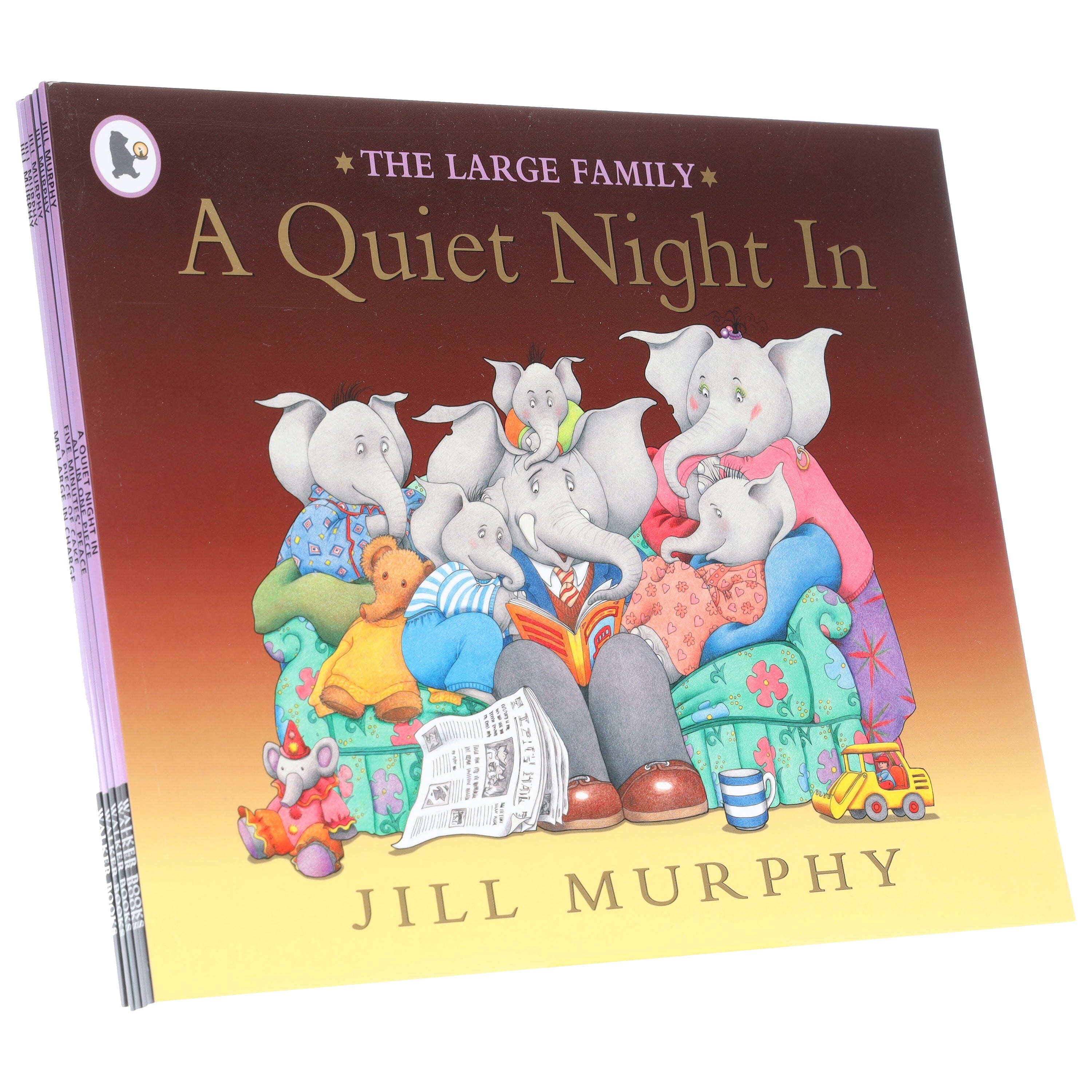 Large Family Series By Jill Murphy 5 Picture Books Collection Set - Ages 3+ - Paperback