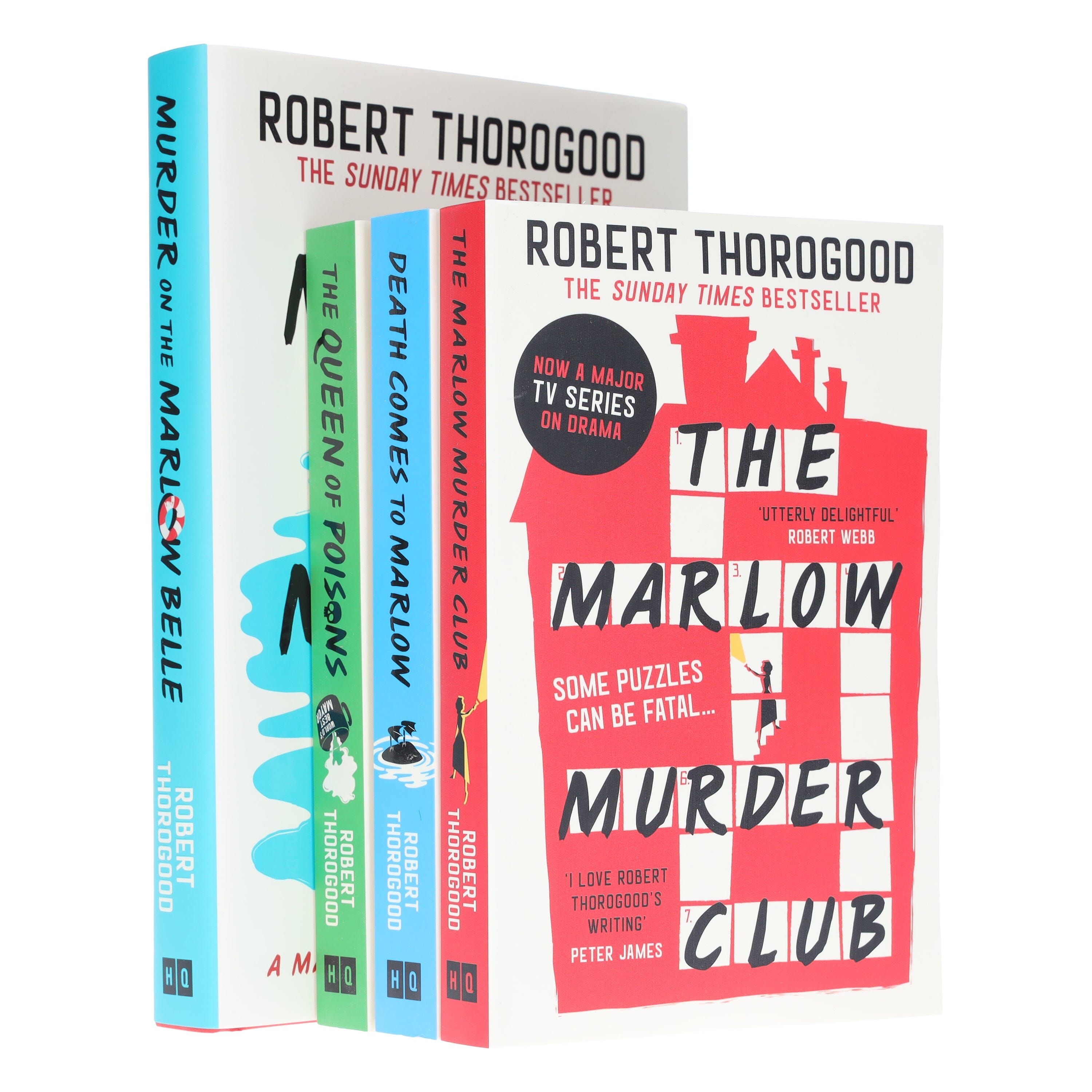 The Marlow Murder Club Mysteries By Robert Thorogood 4 Books Collection Set - Fiction - Paperback/Hardback