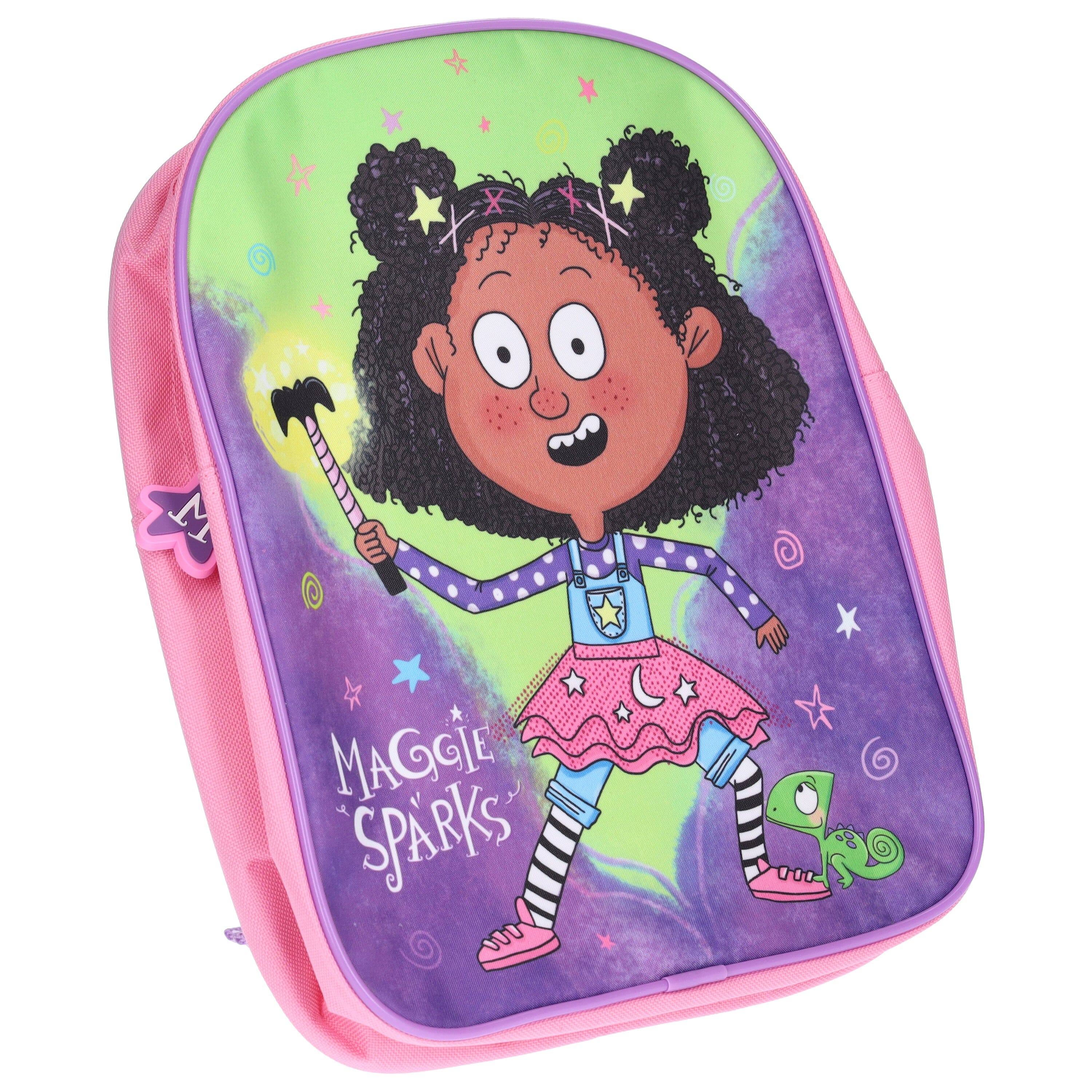 Maggie Sparks Backpack: Children's Nursery Pink & Purple School Bag - Ages 3+