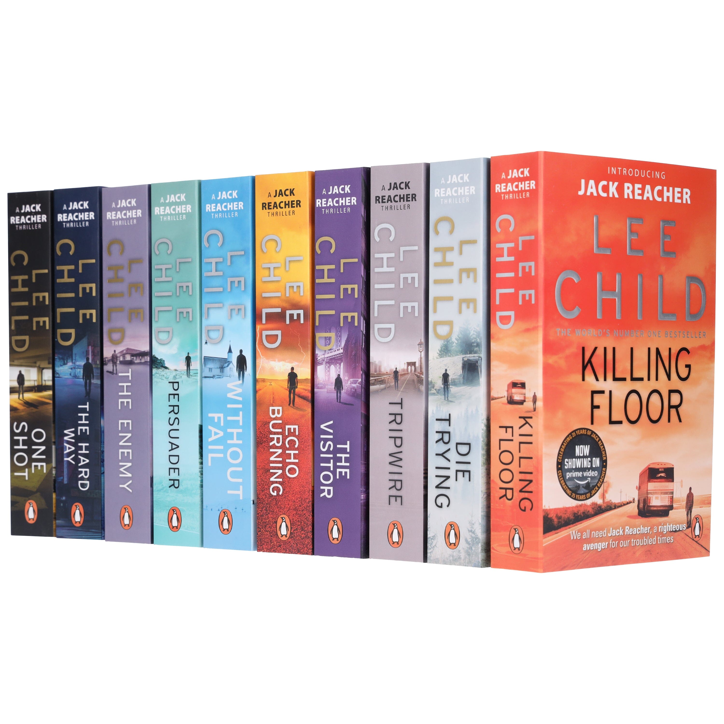 Jack Reacher by Lee Child (Books 1-10): 10 Books Collection Set - Fiction - Paperback
